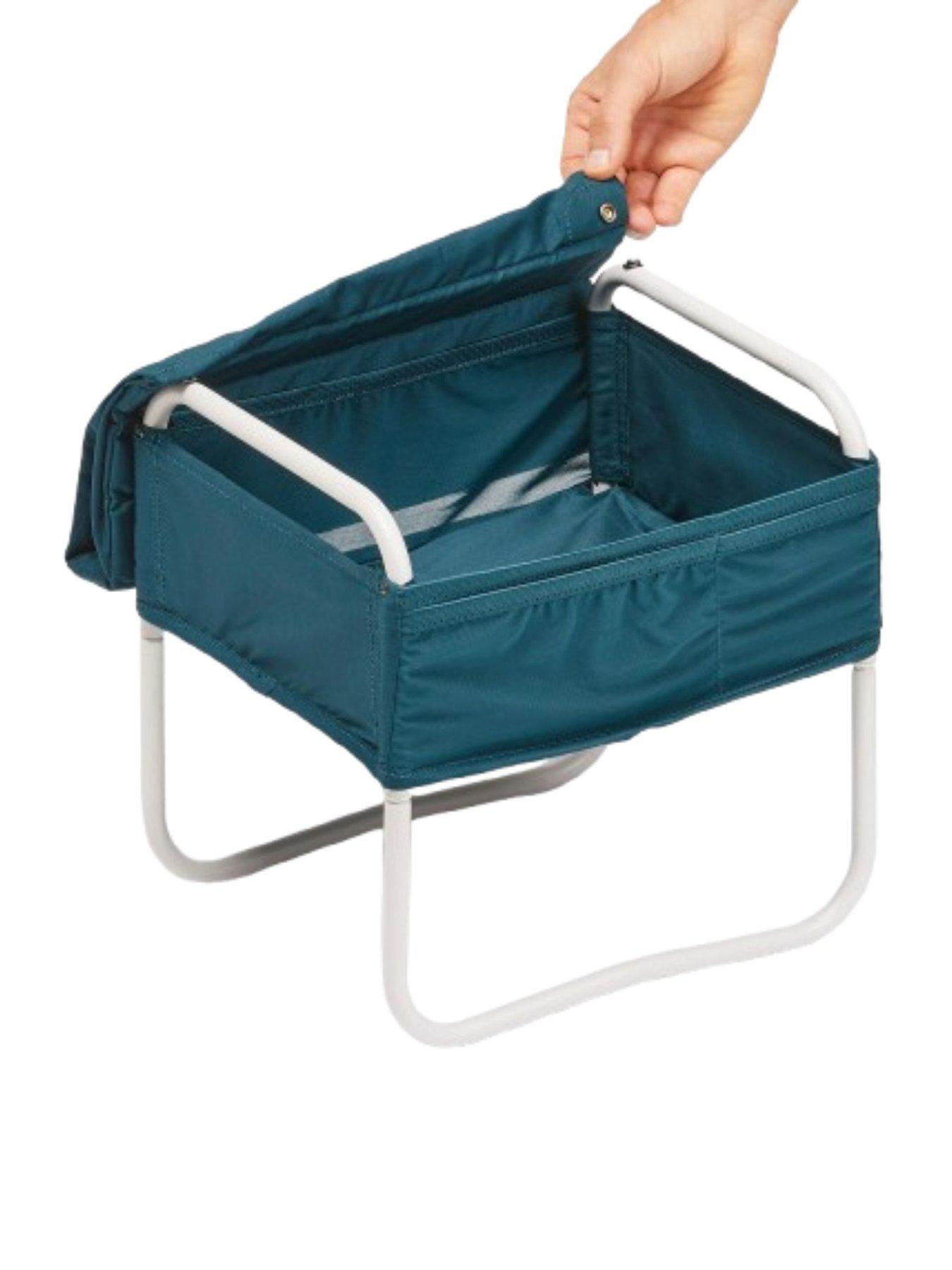 Image 2 of 5 of Decathlon Camping bedside table - Blue