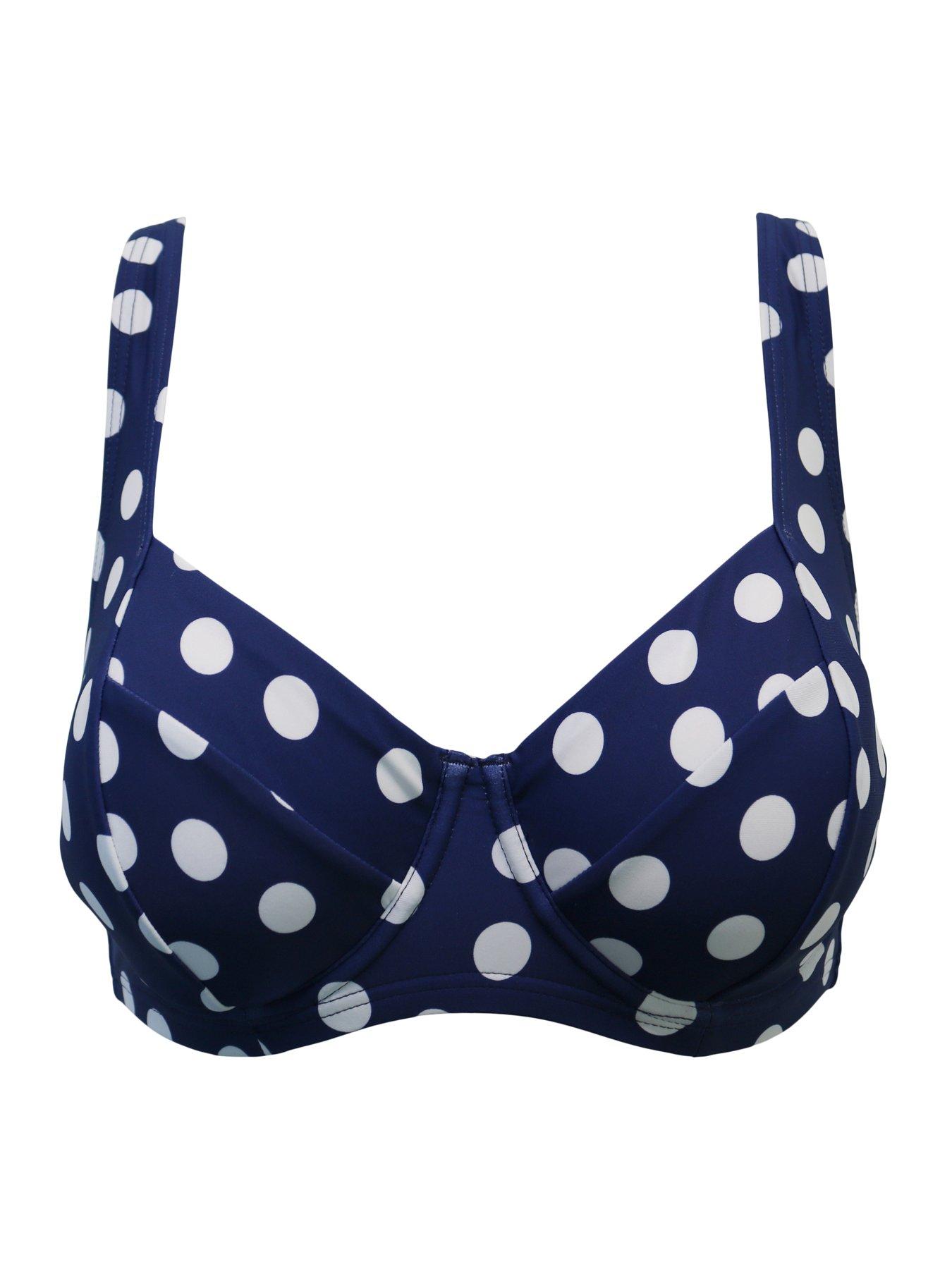 Image 3 of 4 of Pour Moi Santa Monica Side Support Non-Padded Underwired Bikini Top