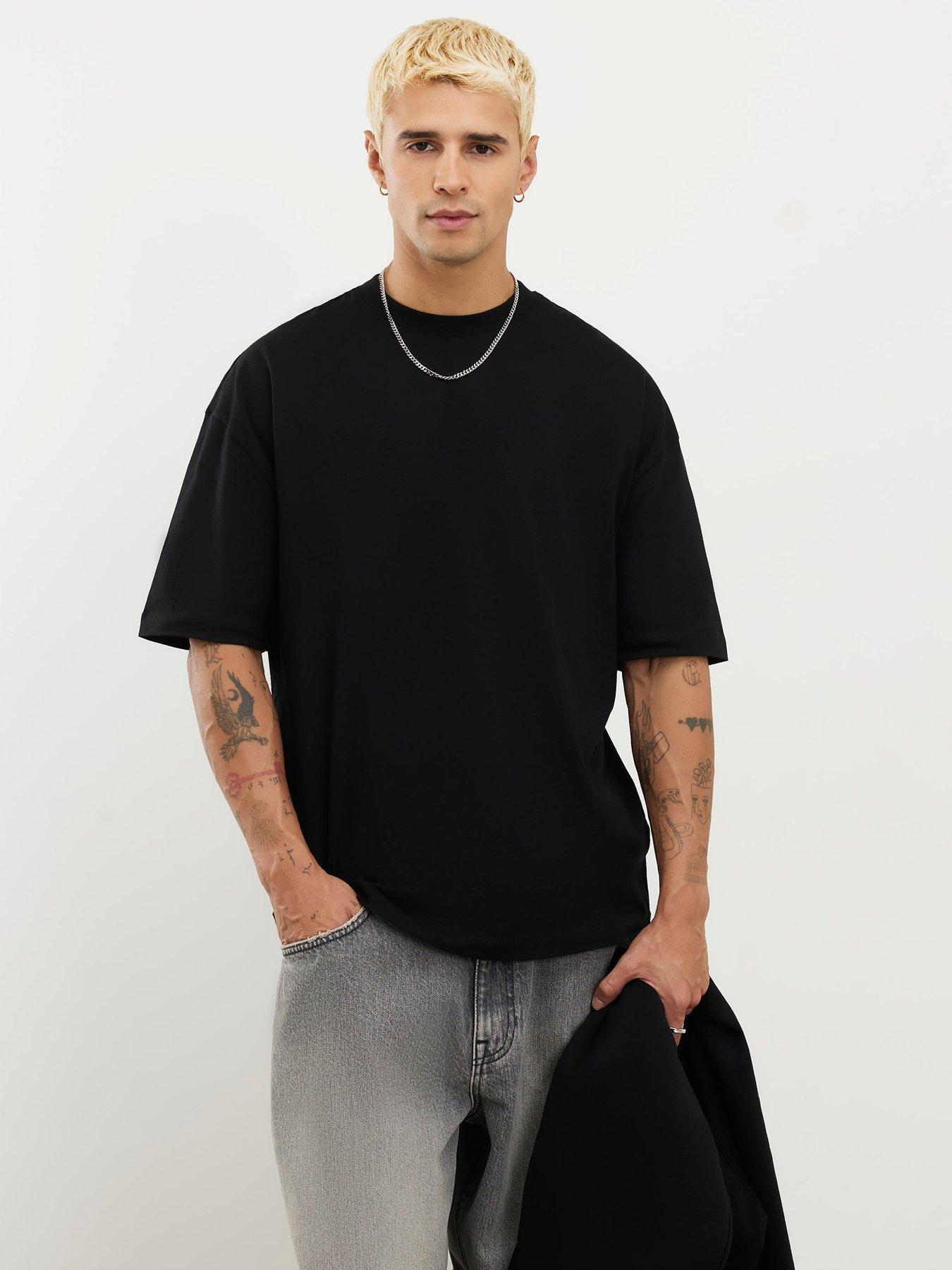 river-island-oversized-fit-pack-of-2-t-shirt