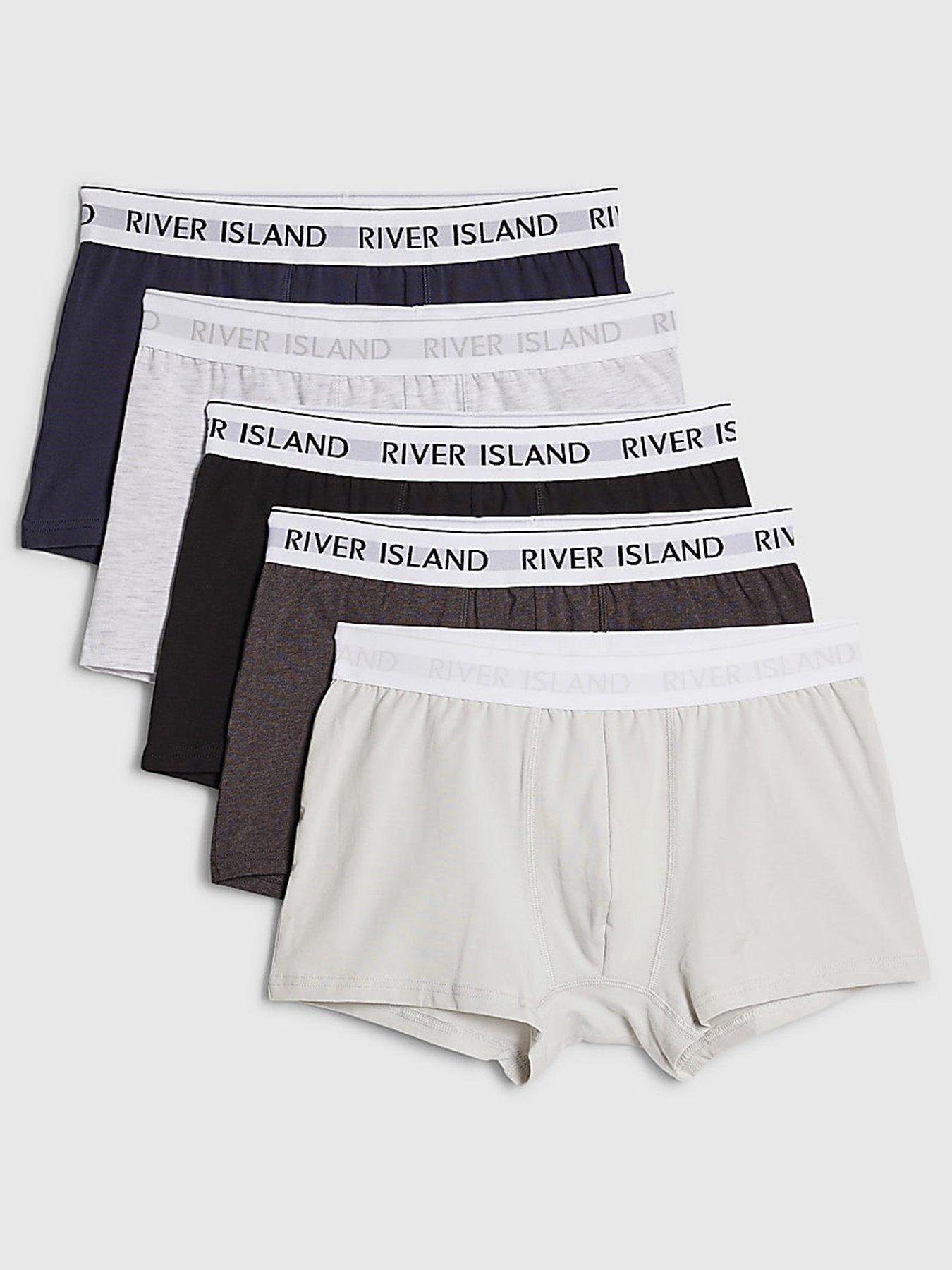  image of river-island-pack-of-5-trunks