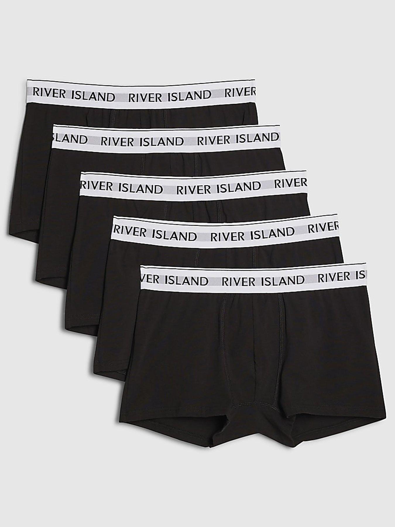 Image 1 of 1 of River Island Pack Of 5 Trunks