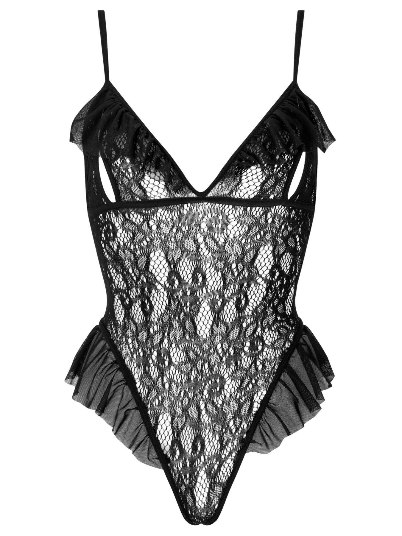  image of ann-summers-extravaganza-crotchless-teddy