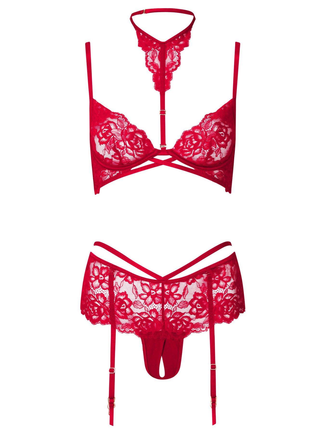 Image 4 of 4 of Ann Summers Endless Night Crotchless Set