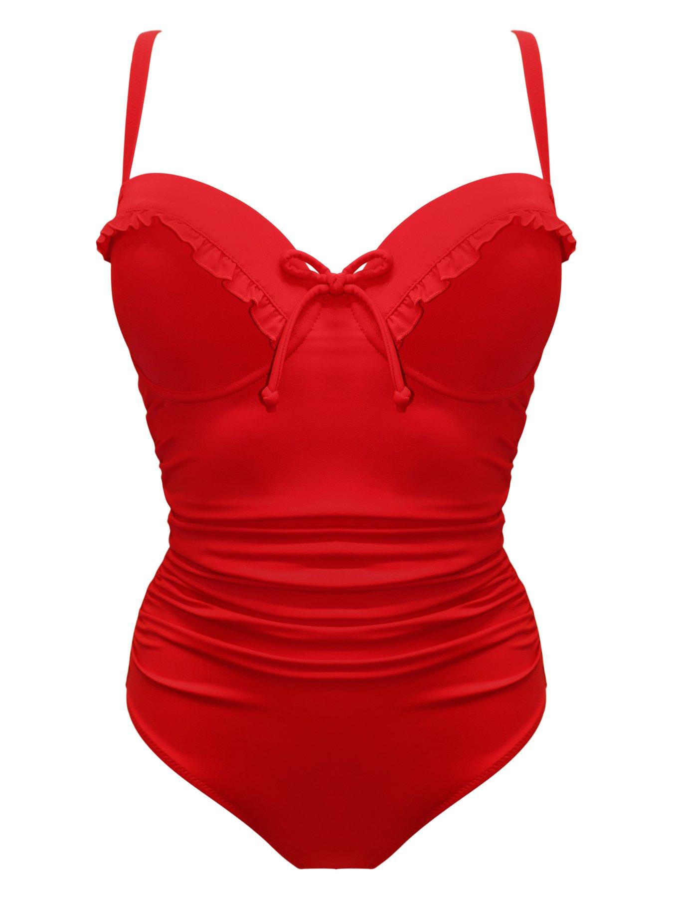 Image 3 of 4 of Pour Moi Ocean Breeze Padded Underwired Swimsuit