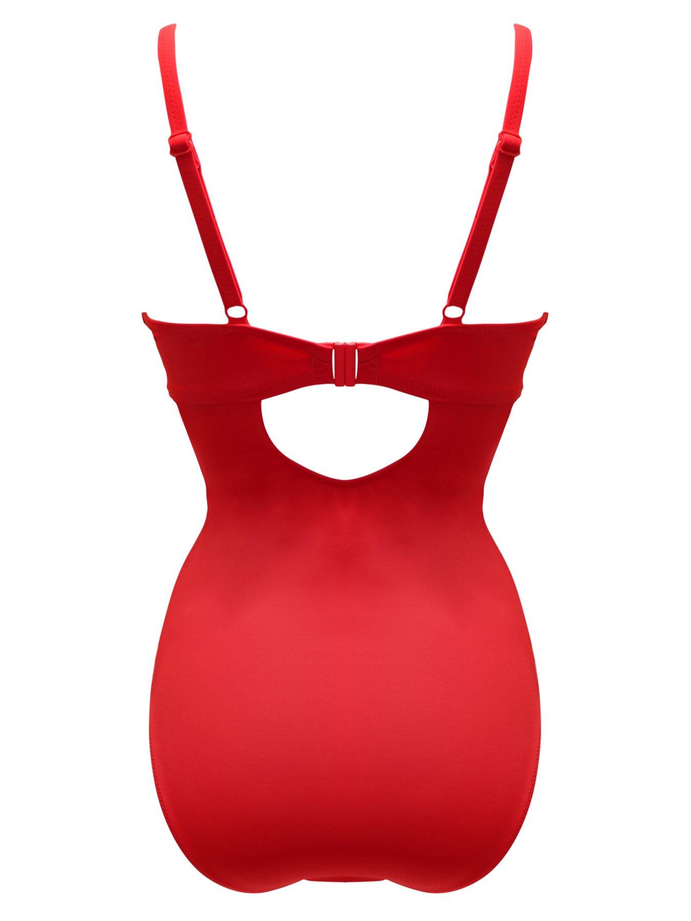 Image 4 of 4 of Pour Moi Ocean Breeze Padded Underwired Swimsuit