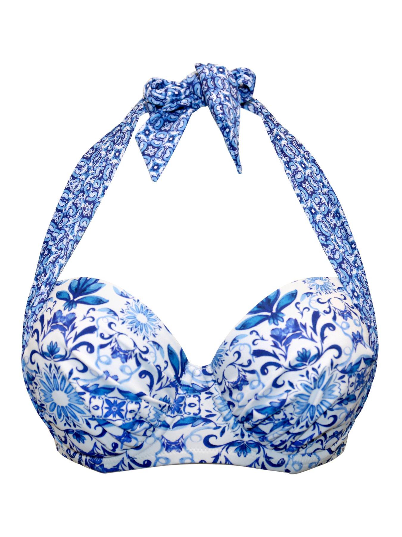  image of pour-moi-st-lucia-strapless-padded-underwired-multiway-bikini-top