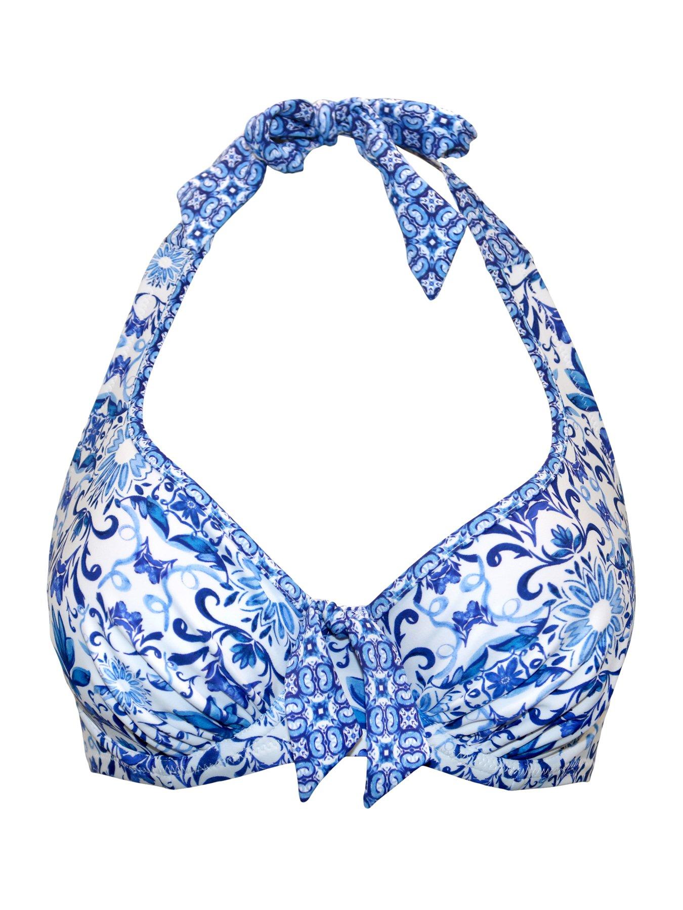  image of pour-moi-st-lucia-halter-underwired-non-padded-top