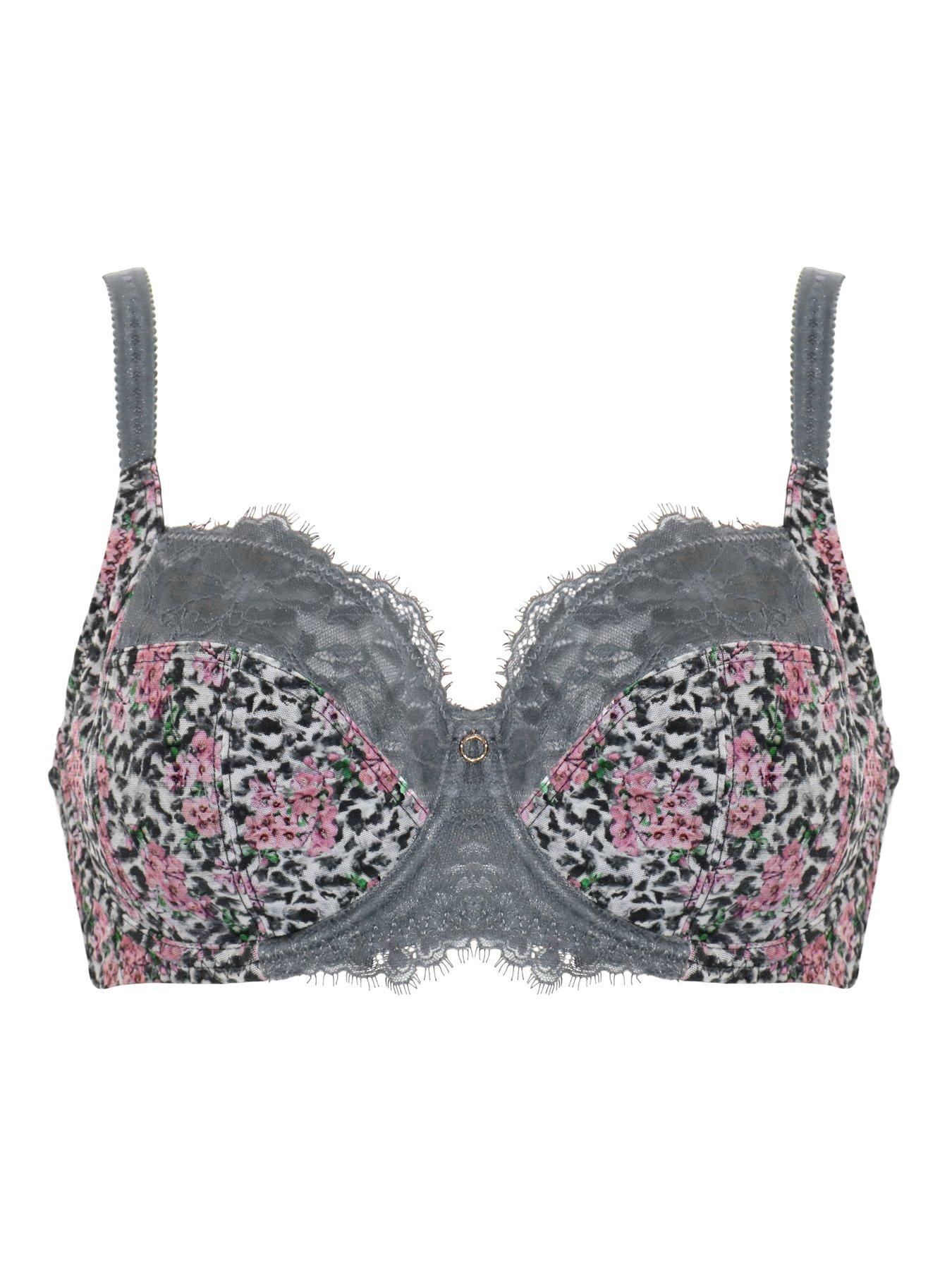  image of pour-moi-bliss-printed-mesh-non-padded-side-support-bra-d-j