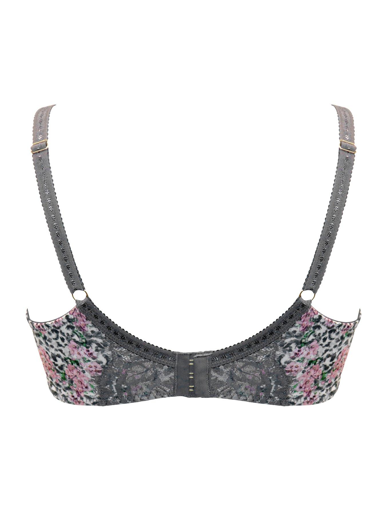 image of pour-moi-bliss-printed-mesh-non-padded-side-support-bra-d-j