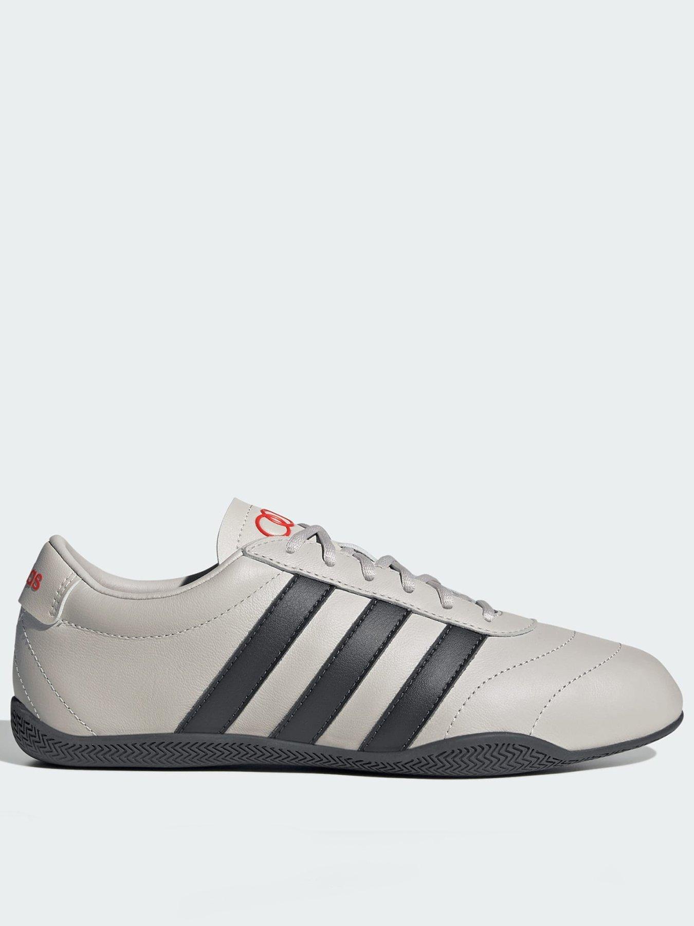 adidas Mens Team Grand Court Lo Audi F1 Team Shoes - Grey