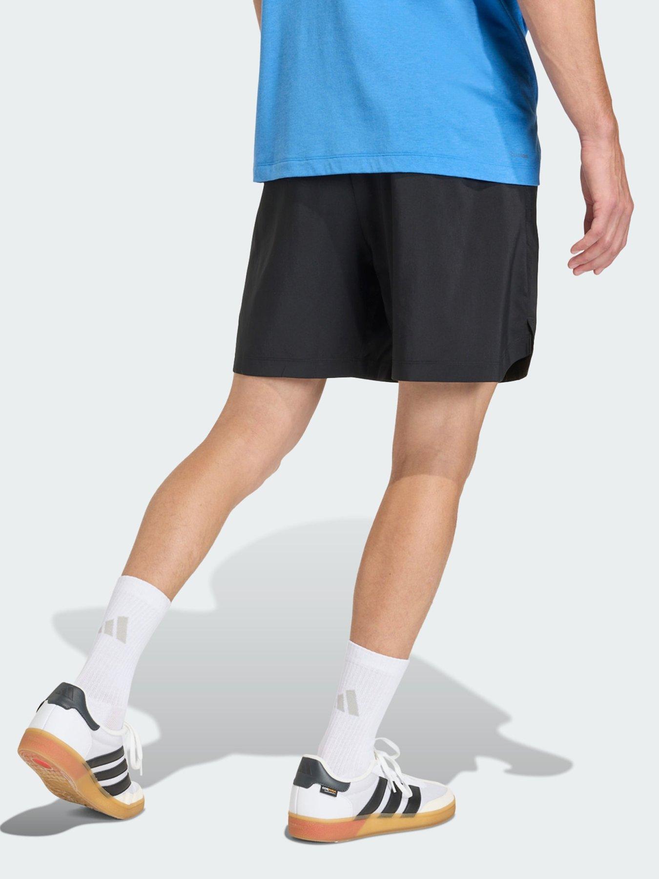 stillFront image of adidas-d4t-power-essentials-workout-graphics-shorts