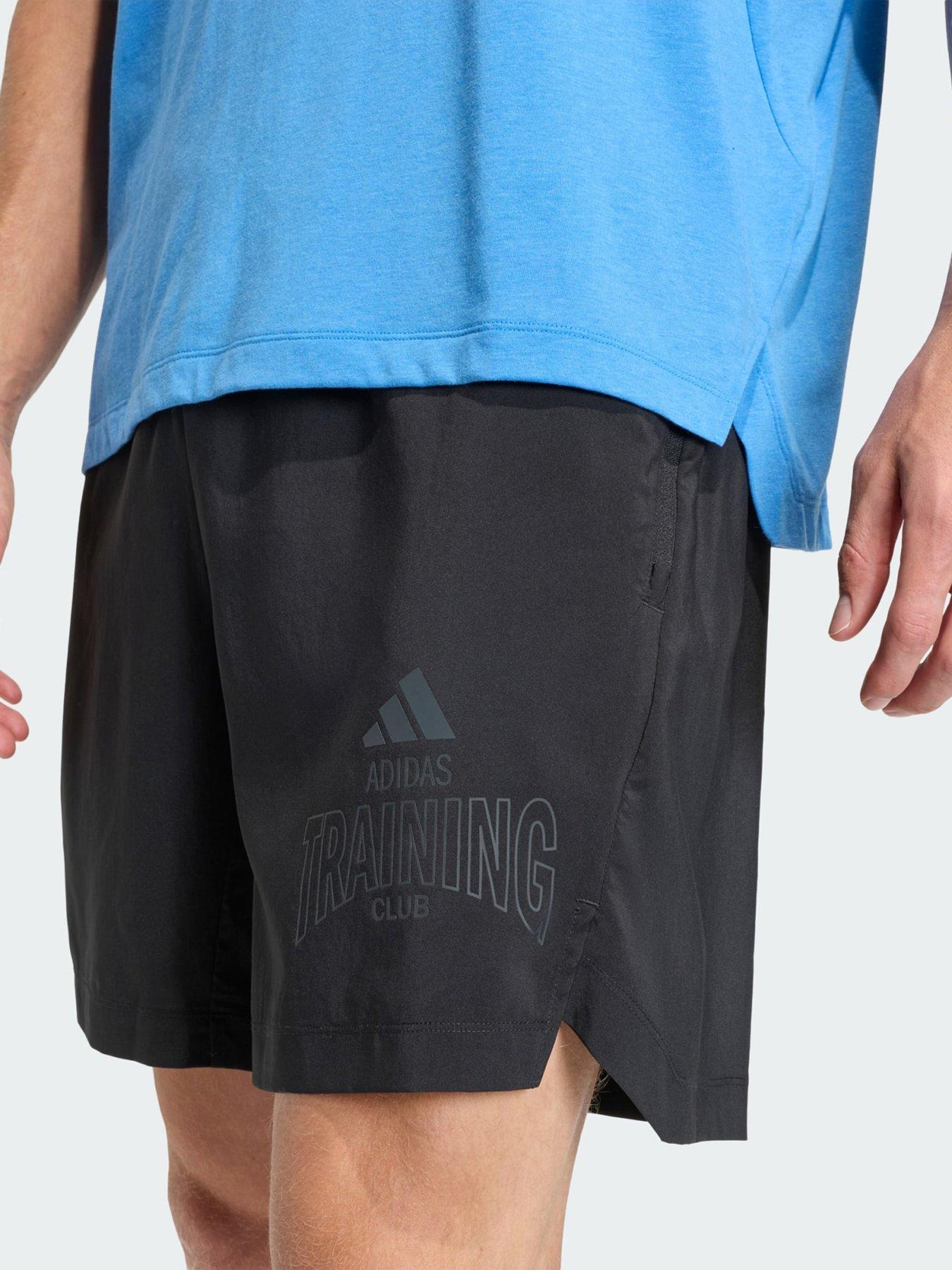  image of adidas-d4t-power-essentials-workout-graphics-shorts