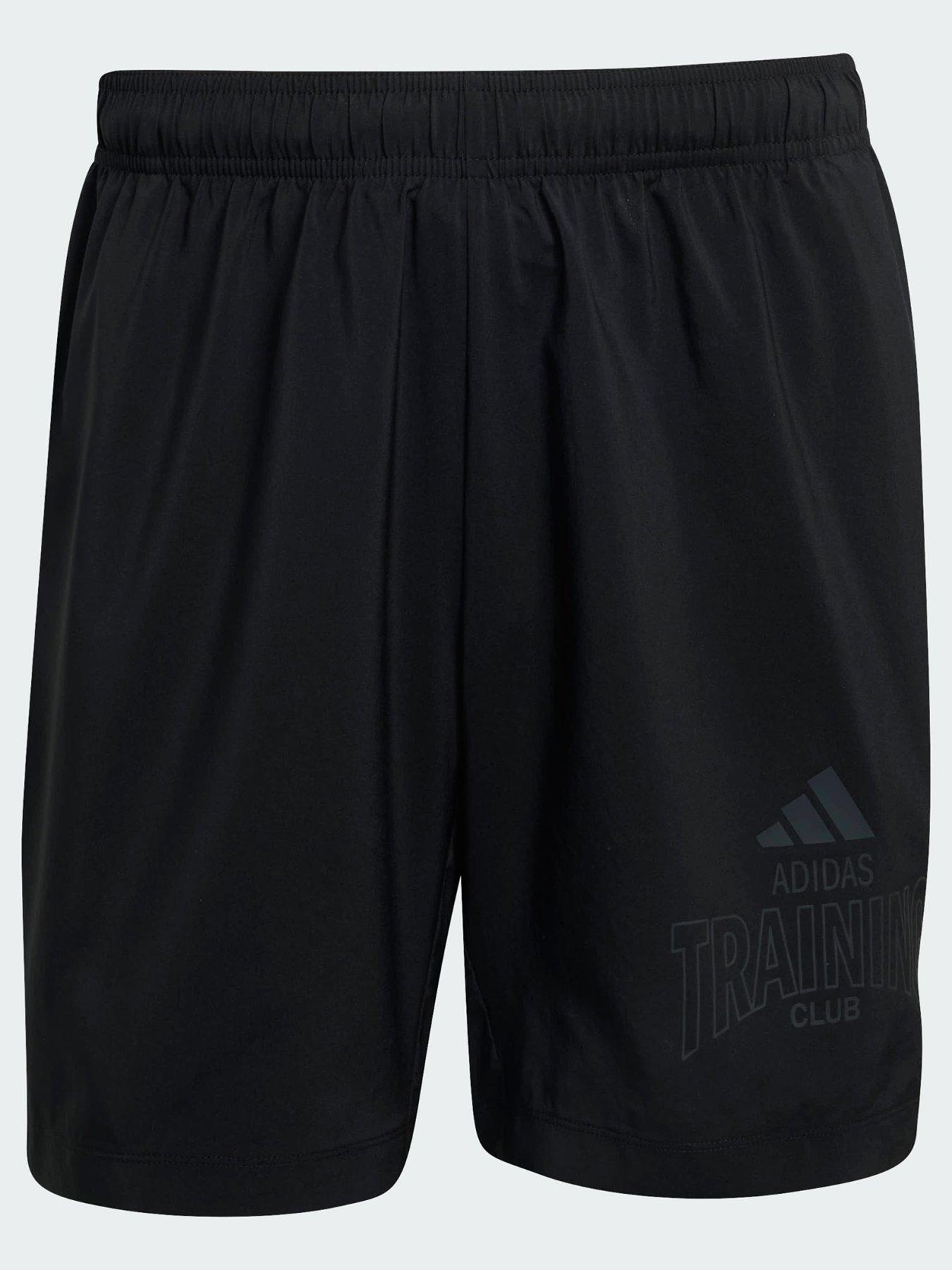  image of adidas-d4t-power-essentials-workout-graphics-shorts