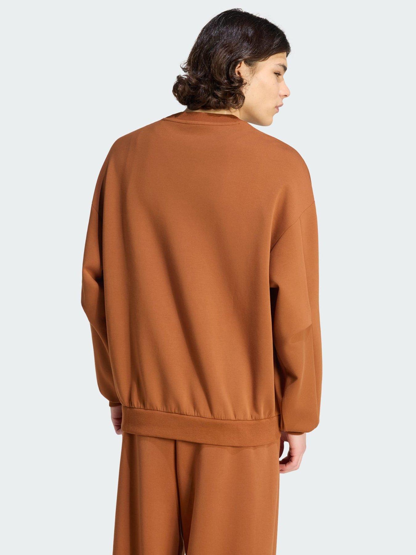 stillFront image of adidas-soft-lux-sweatshirt