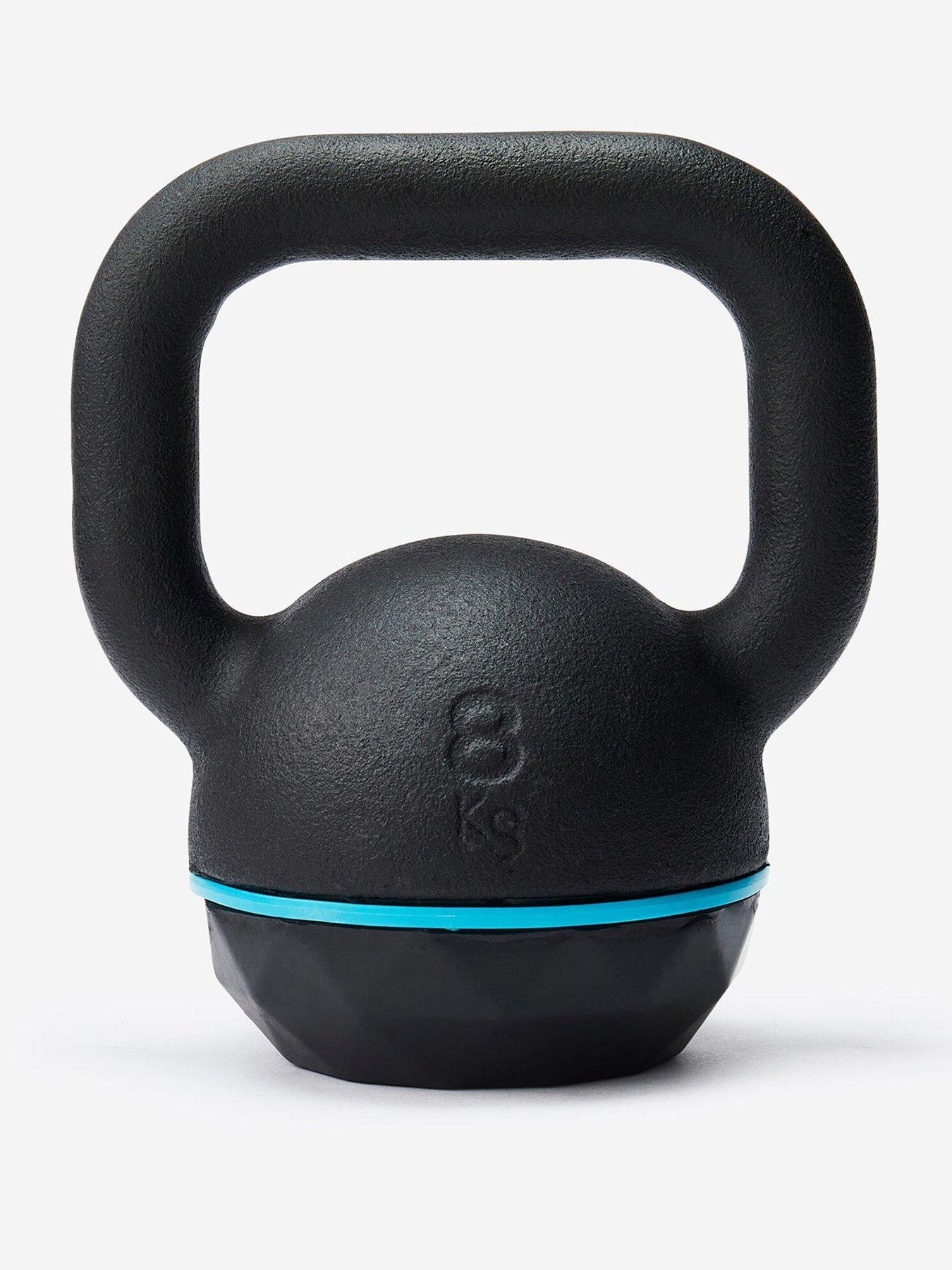 Decathlon Cast Iron Kettlebell with Rubber Base 8 kg