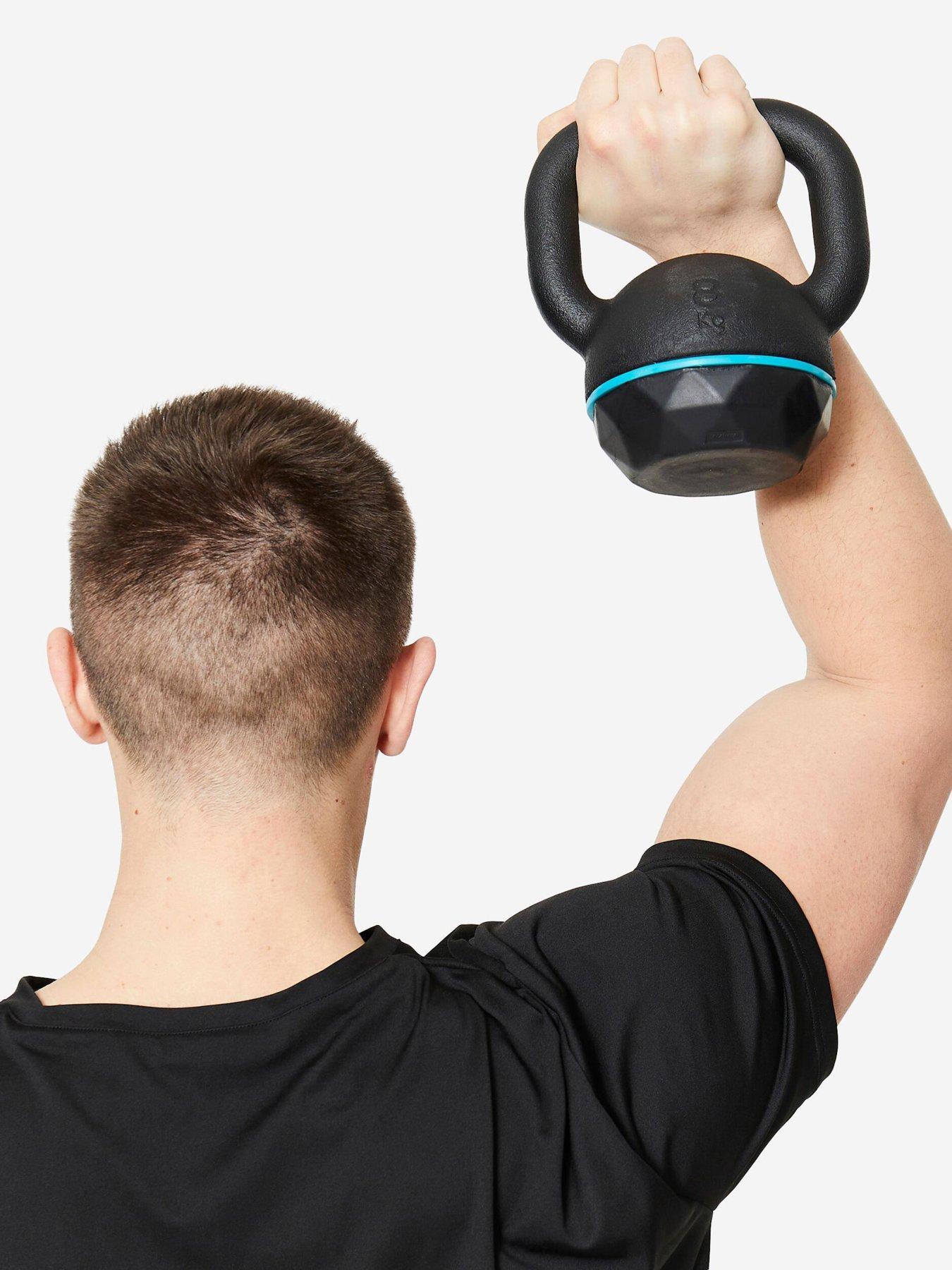 Image 2 of 2 of Decathlon Cast Iron Kettlebell with Rubber Base 8 kg