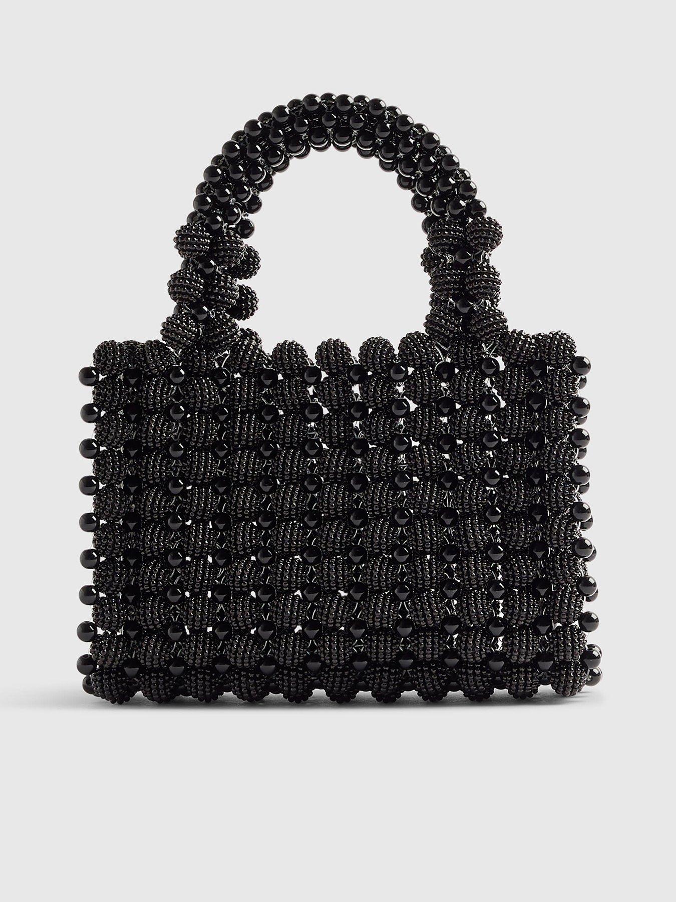  image of river-island-beaded-clutch-bag