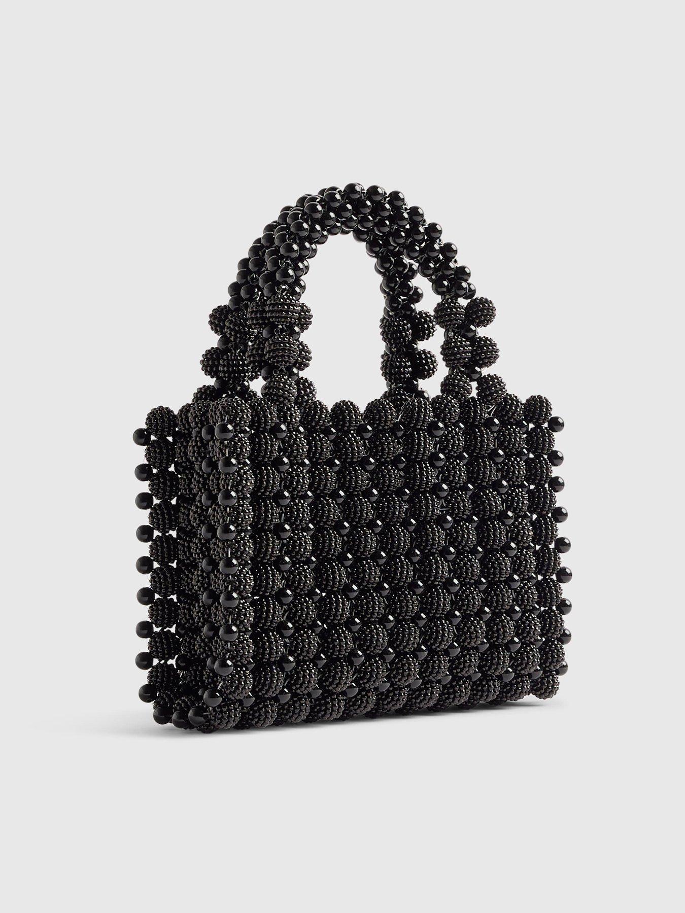  image of river-island-beaded-clutch-bag