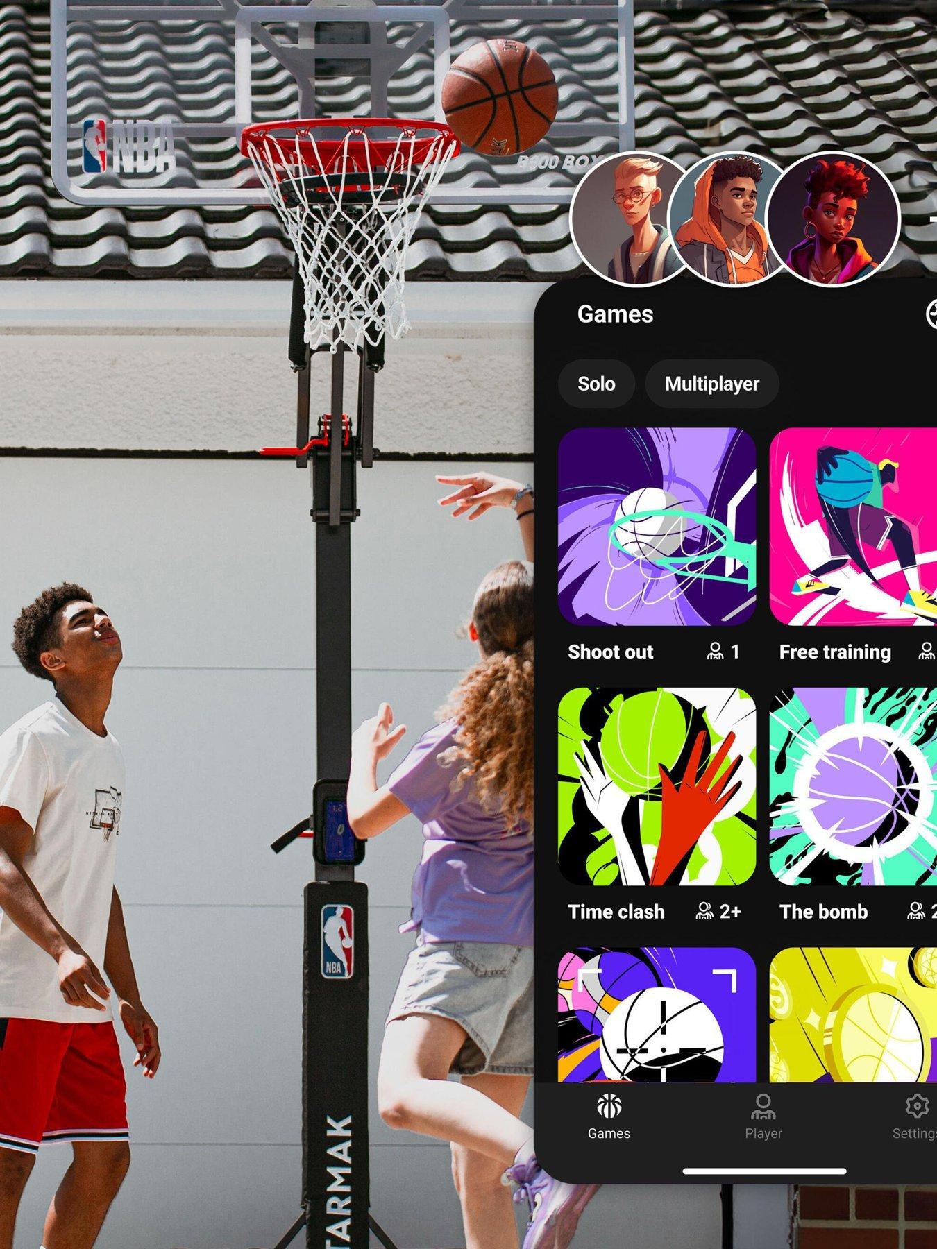 Image 3 of 6 of Decathlon Smart Basketball Hoop