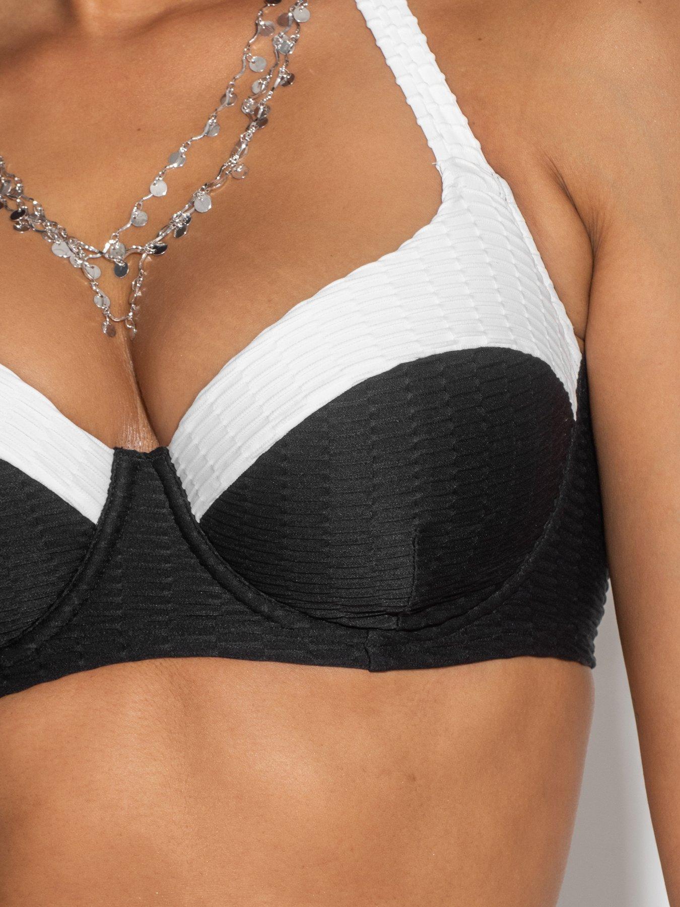 Image 2 of 4 of Pour Moi Acapulco Halterneck Underwired Padded Bikini Top