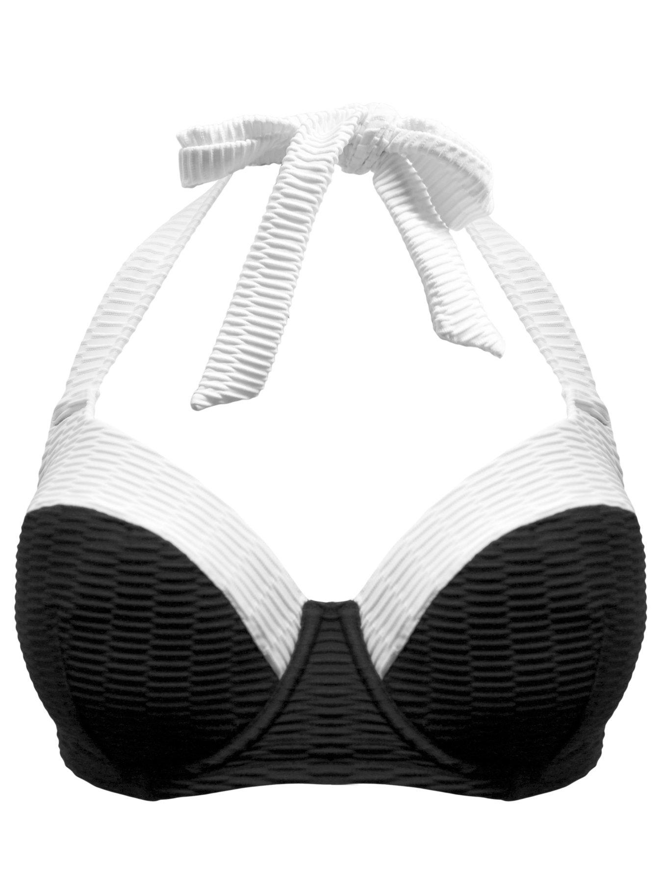 Image 3 of 4 of Pour Moi Acapulco Halterneck Underwired Padded Bikini Top