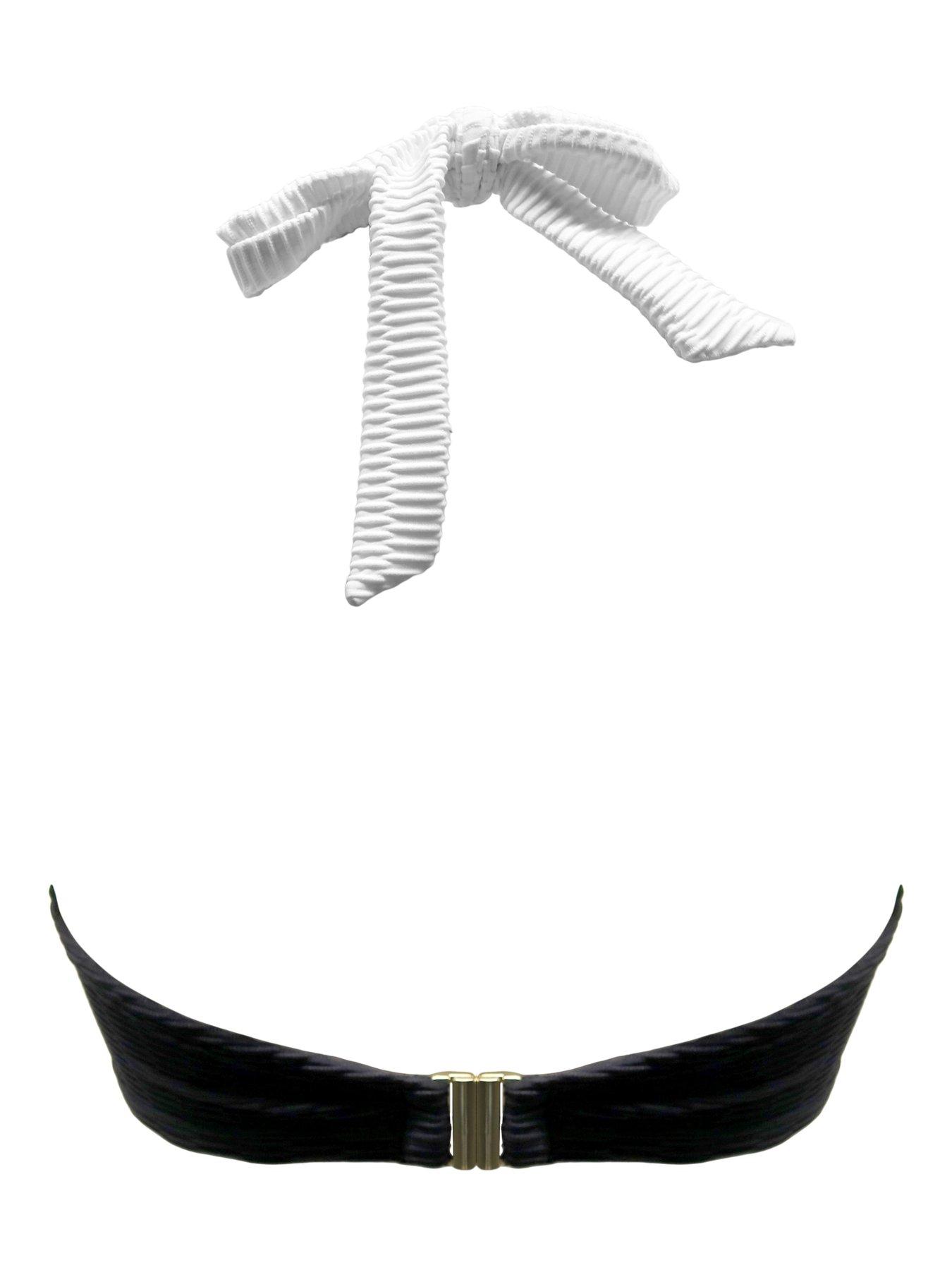 Image 4 of 4 of Pour Moi Acapulco Halterneck Underwired Padded Bikini Top