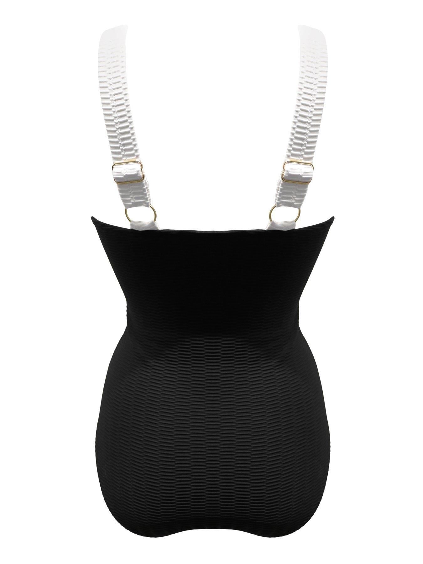 Image 4 of 4 of Pour Moi Acapulco Belted Tummy Control Swimsuit