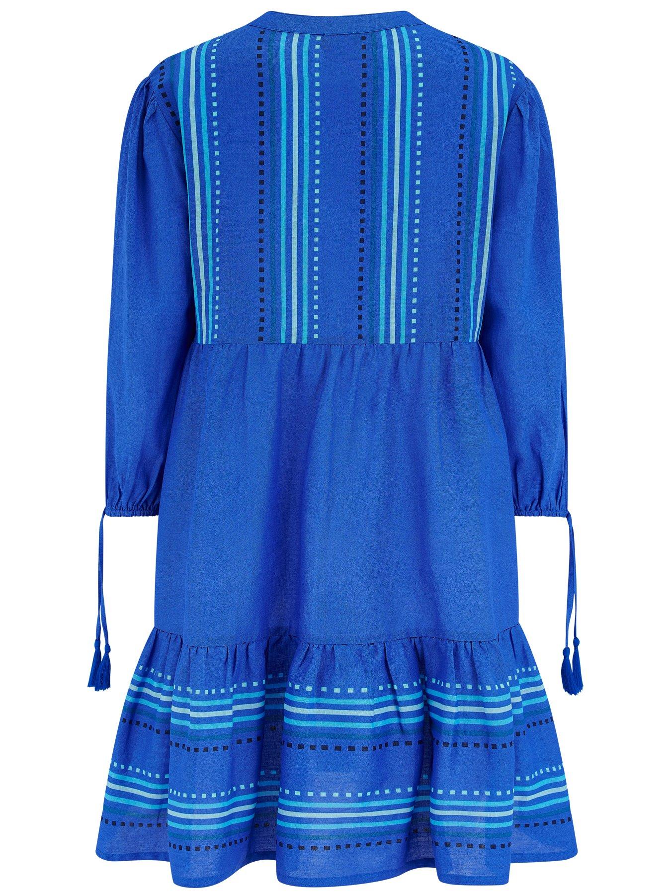 Image 4 of 4 of Pour Moi Linen Blend Beach Kaftan Dress