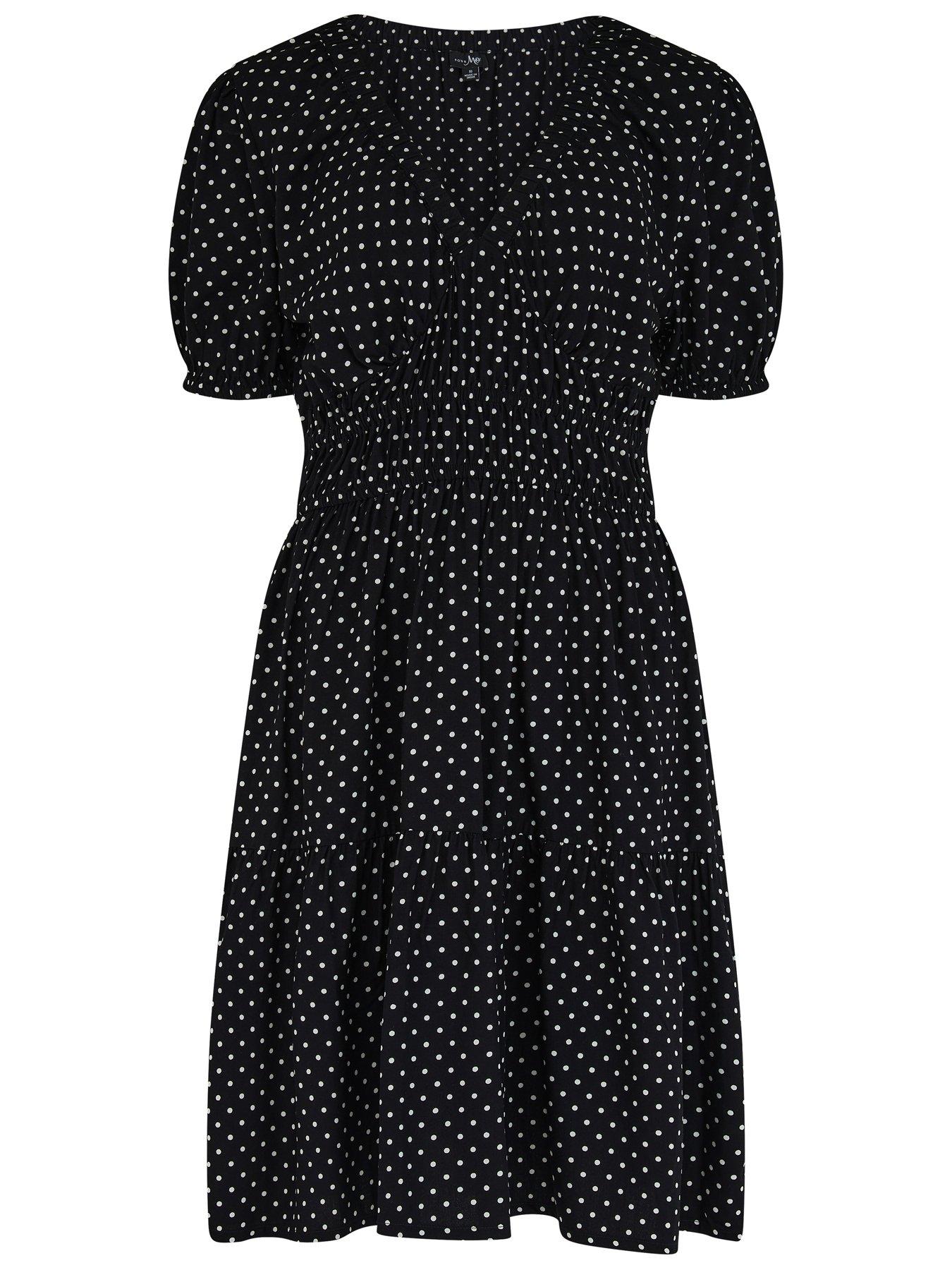  image of pour-moi-danielle-elasticated-chanel-tiered-short-dress