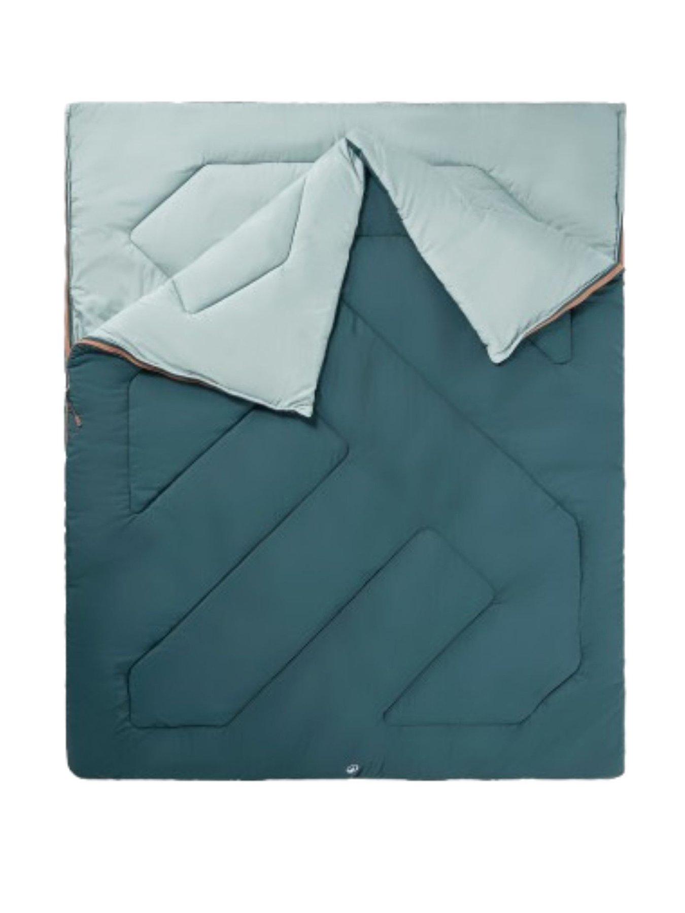 Decathlon Camping Double Sleeping Bag - Green
