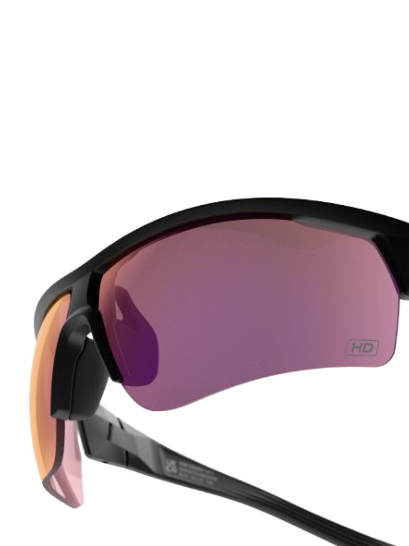 Image 5 of 5 of Decathlon Adult Cycling Cat 3 High Definition Sunglasses Perf 100 - Black
