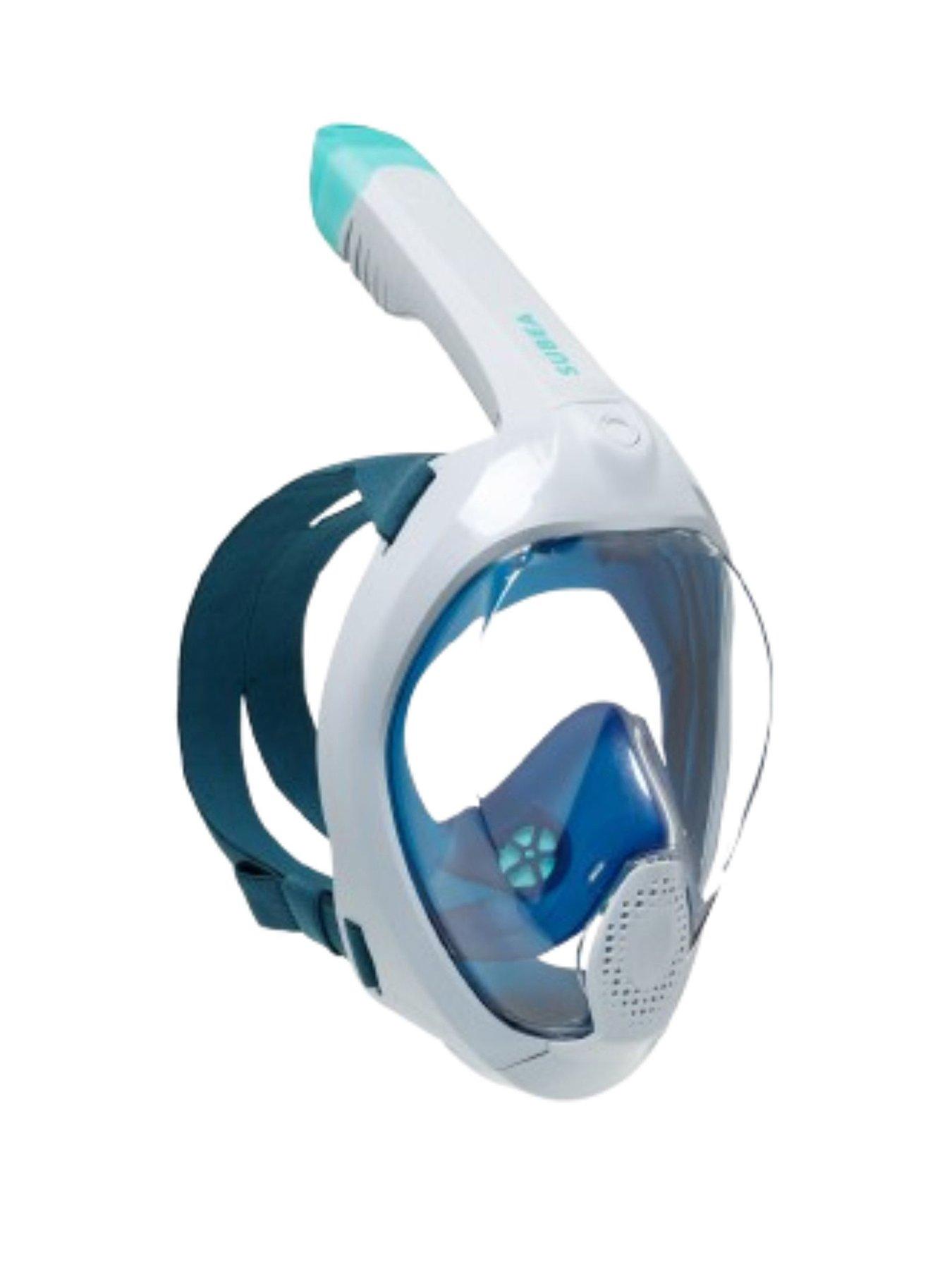 Decathlon Surface snorkelling mask Easybreath + with acoustic valve - Blue