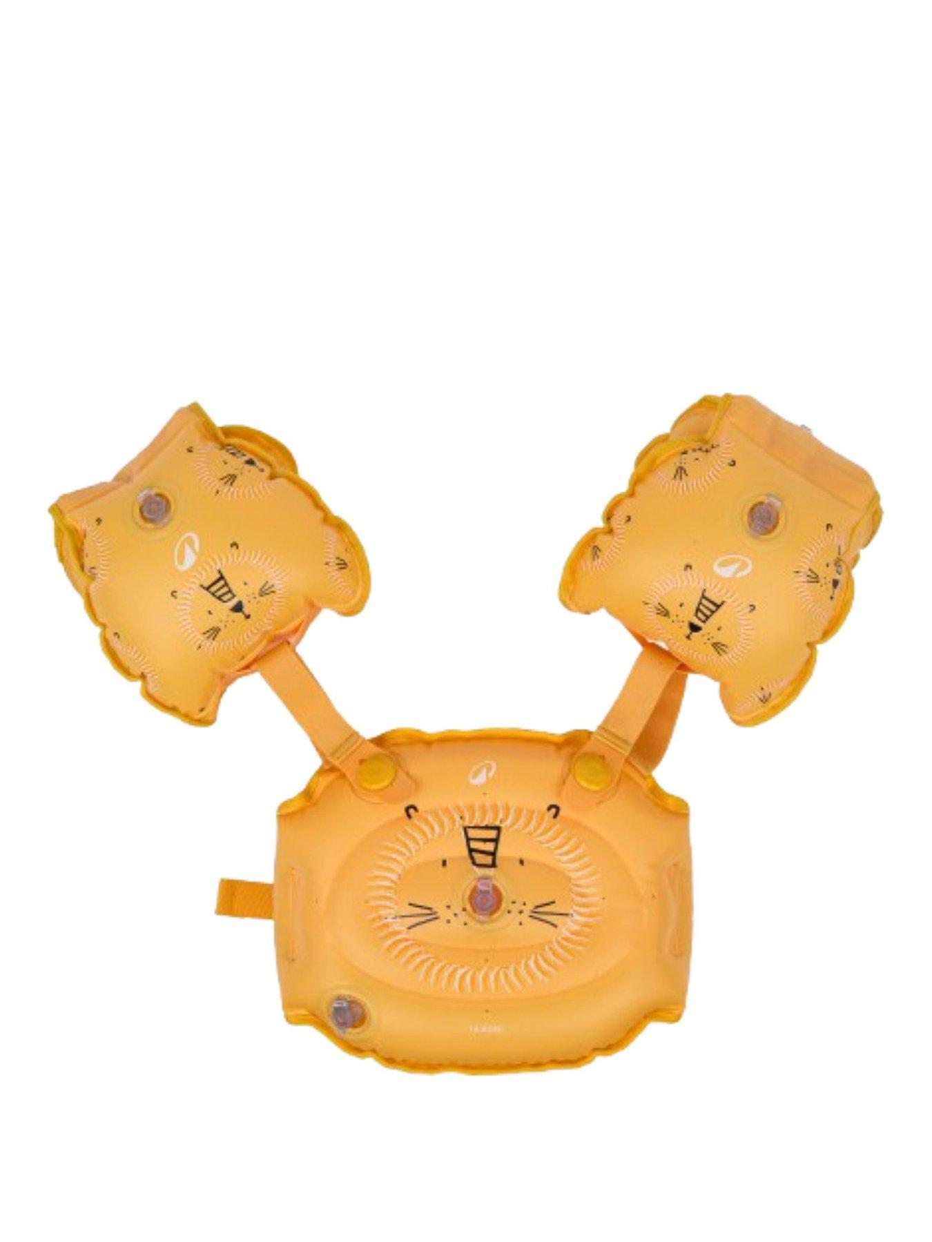 Decathlon Kids progressive swimming pool armbands-waistband - Yellow
