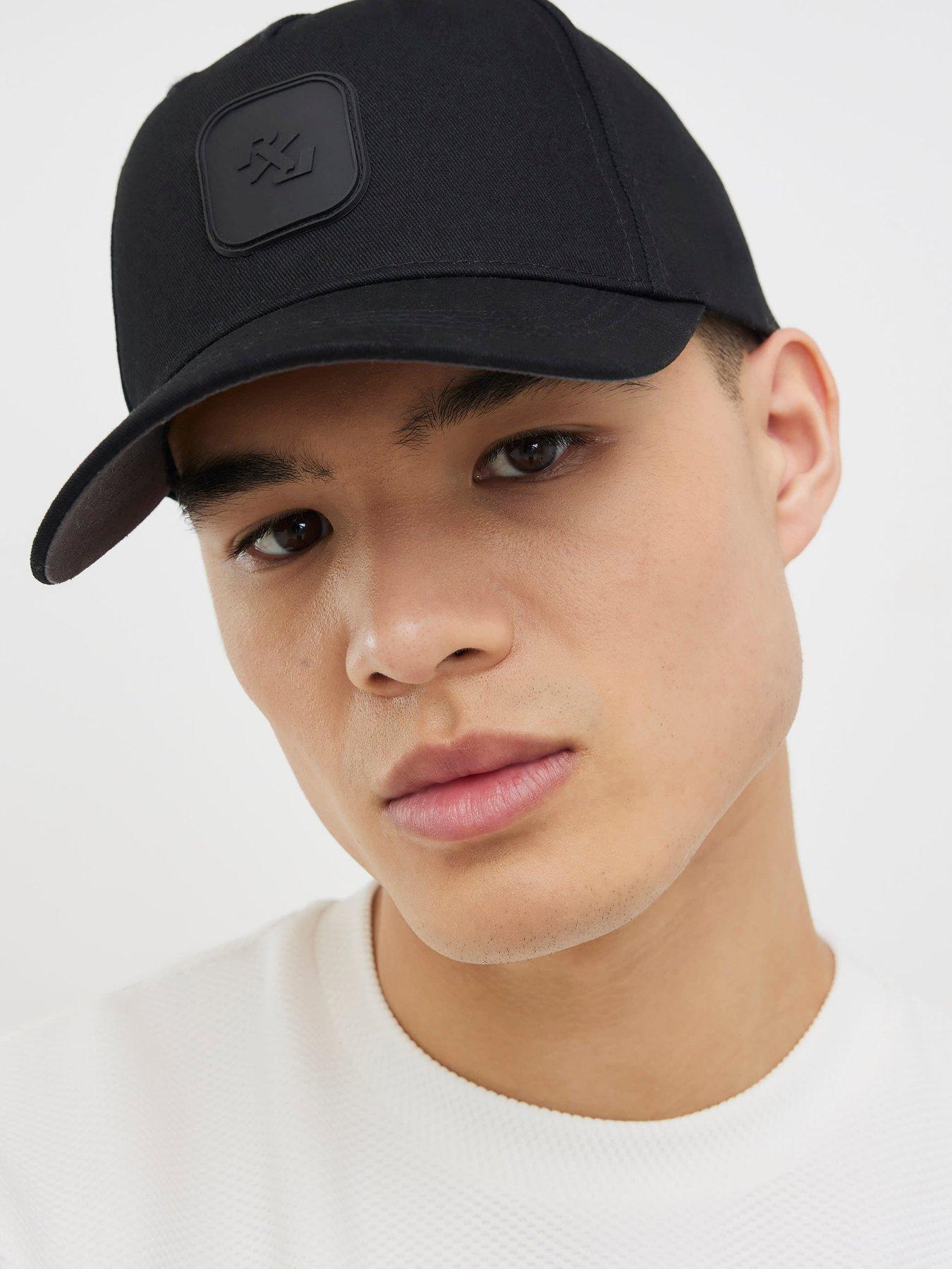 stillFront image of river-island-rxr-rubberised-badge-cap