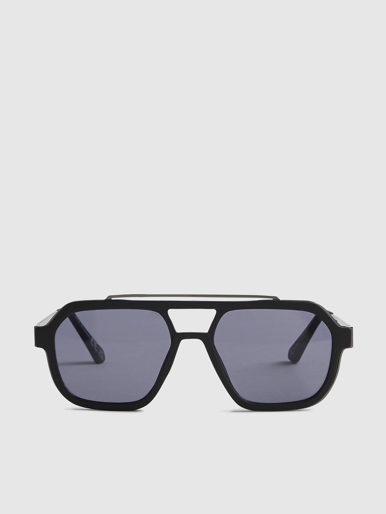 river-island-rubberised-aviator-sunglasses