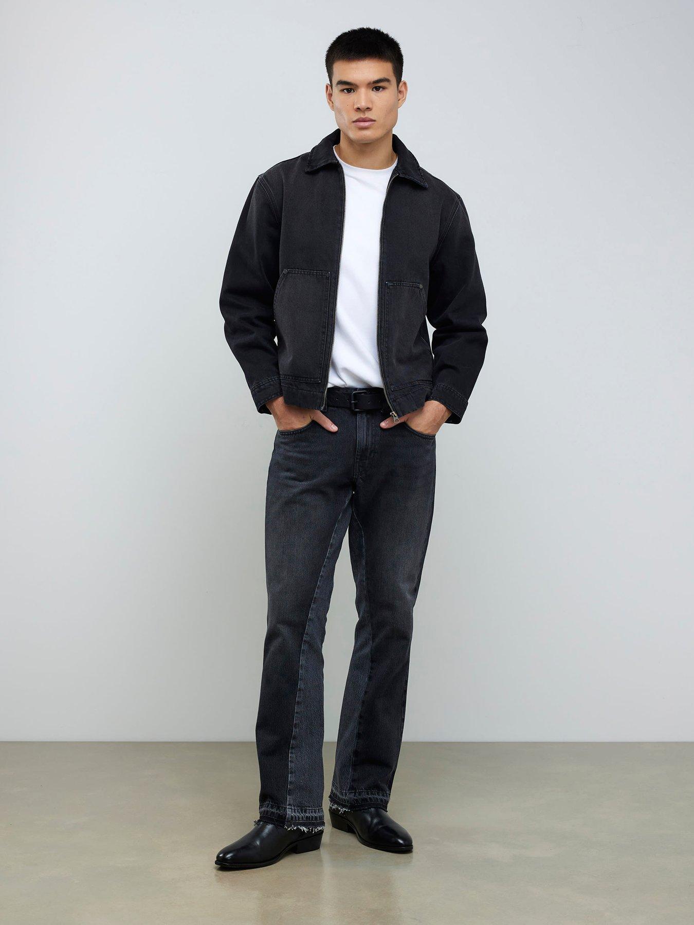  image of river-island-washed-bootcut-jeans