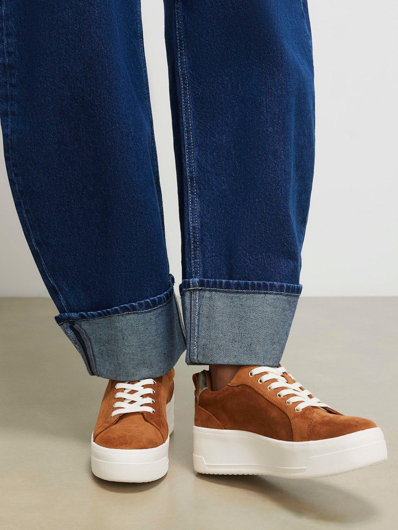 river-island-faux-suede-lace-up-flatform-trainers