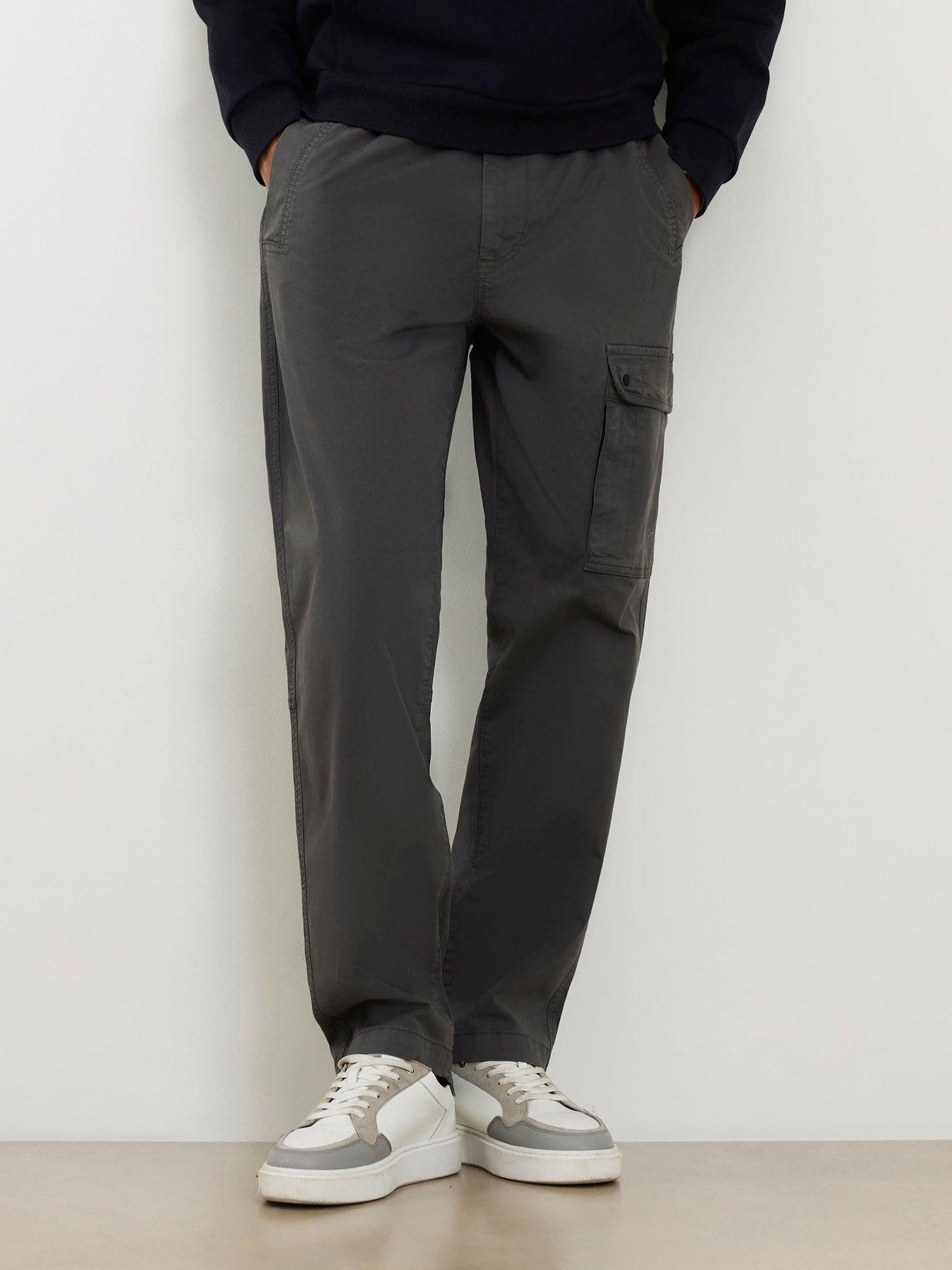  image of river-island-regular-fit-cargo-trousers