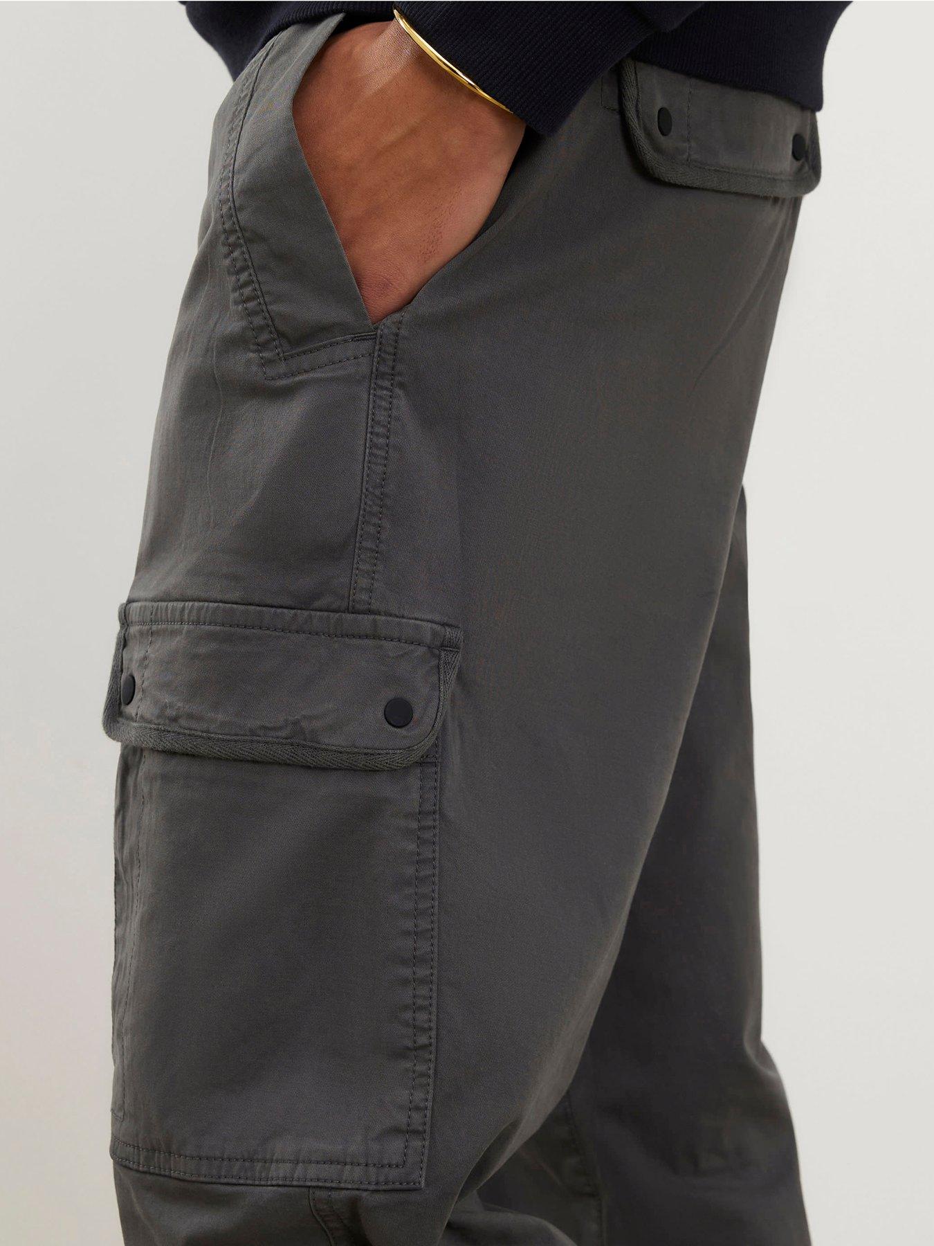  image of river-island-regular-fit-cargo-trousers