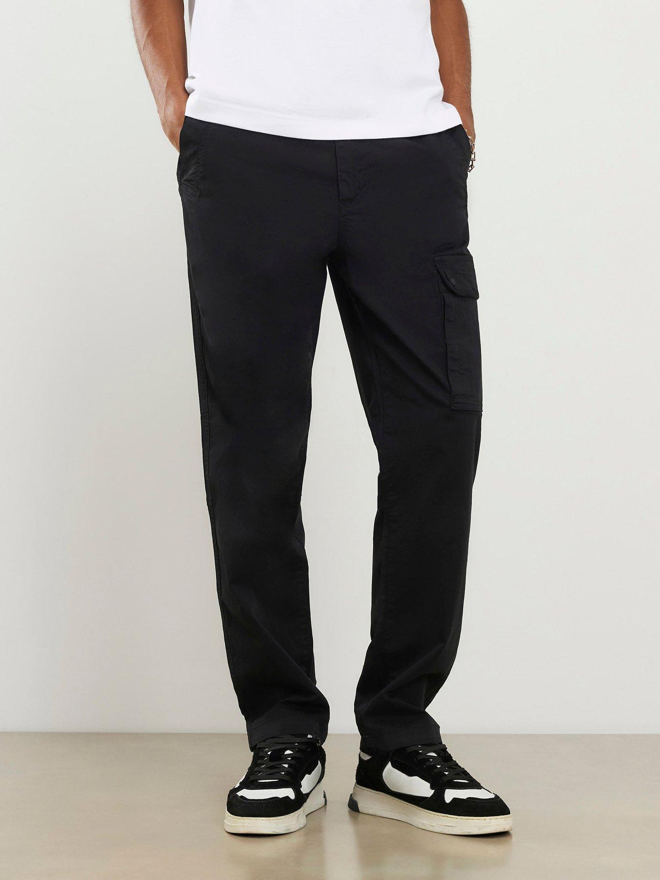  image of river-island-regular-fit-cargo-trousers