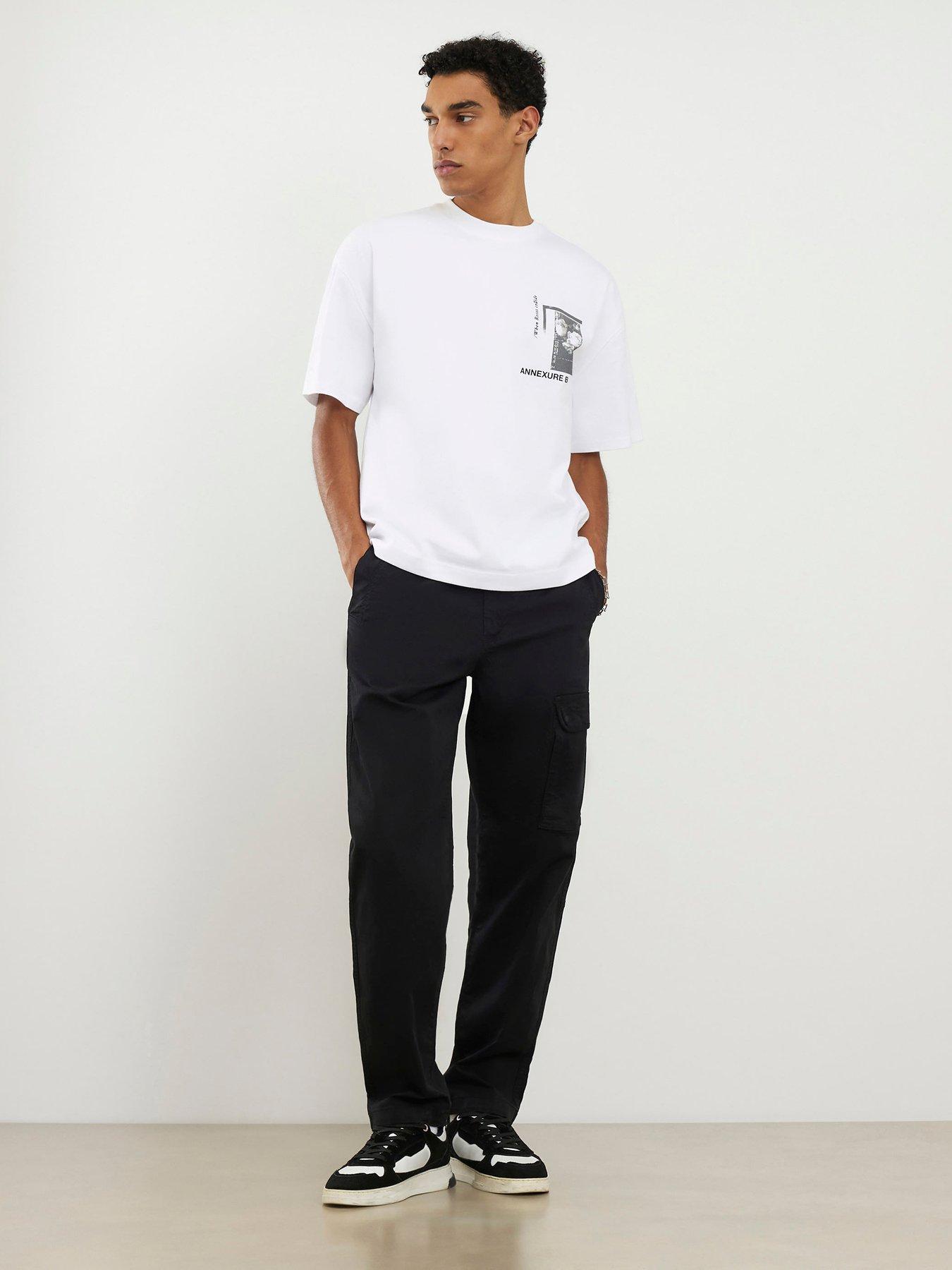  image of river-island-regular-fit-cargo-trousers