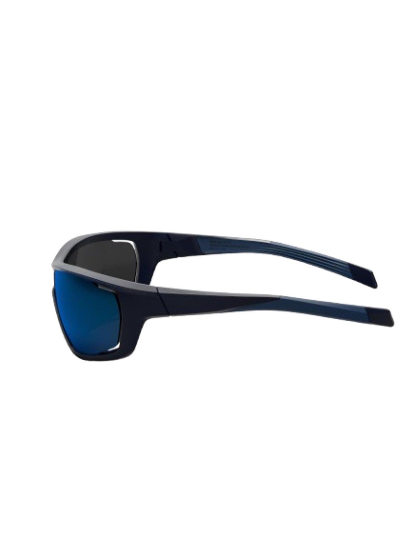 Image 3 of 5 of Decathlon Cycling Glasses Perf 100 Pack Interchangeable CAT 0+3 Lenses - Blue