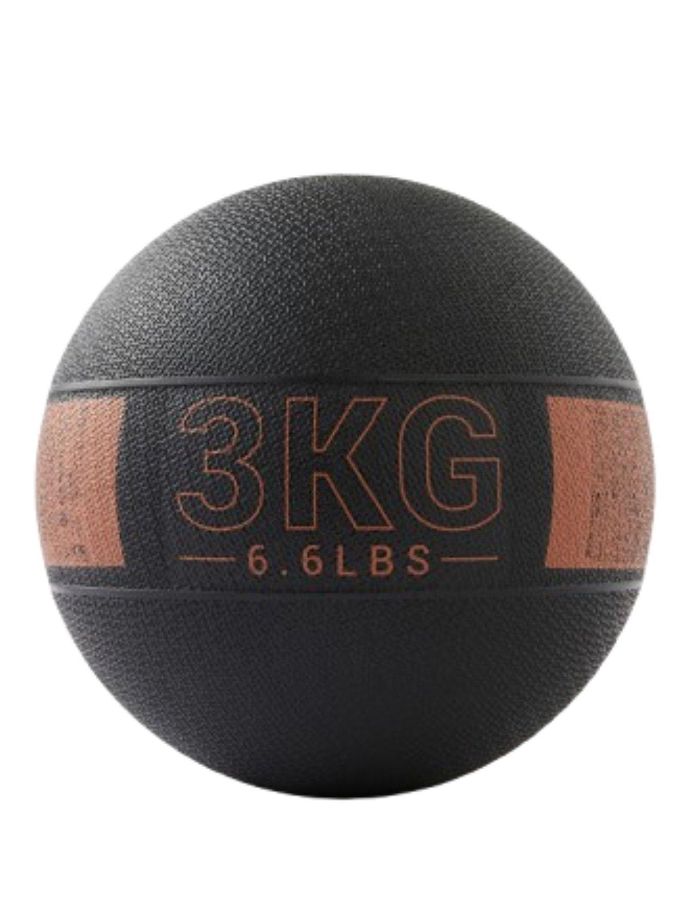 Image 1 of 4 of Decathlon 3 kg Rubber Medicine Ball