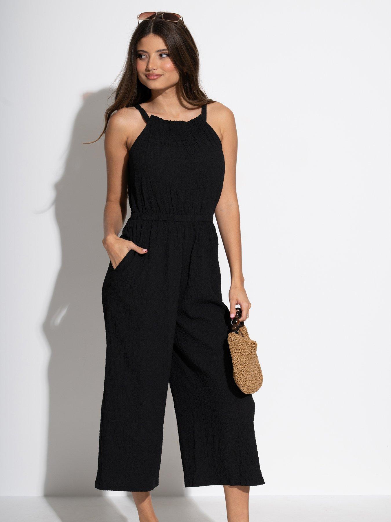 Pour Moi Gemma High Neck Jumpsuit