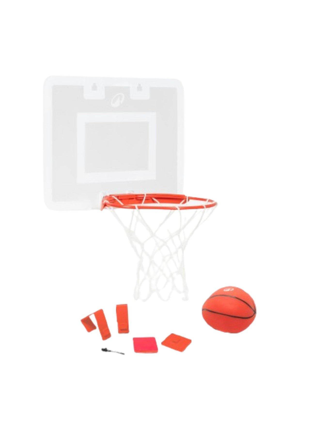  image of decathlon-mini-basketball-hoop-sk500-with-ball-and-pump-needle