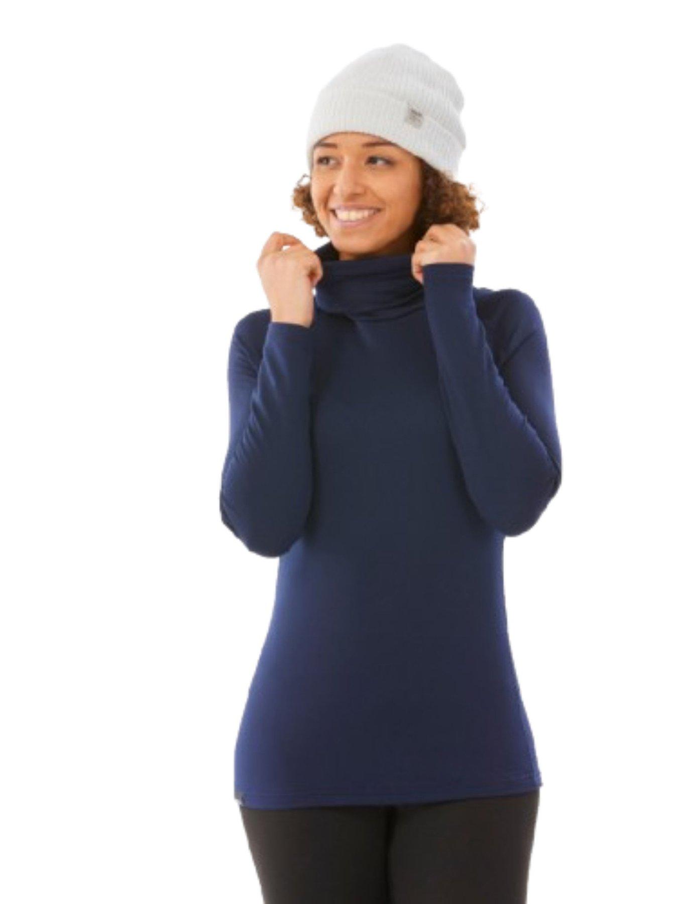 front image of decathlon-warm-breathable-turtleneck-ski-base-layer-bl-500-navy-blue
