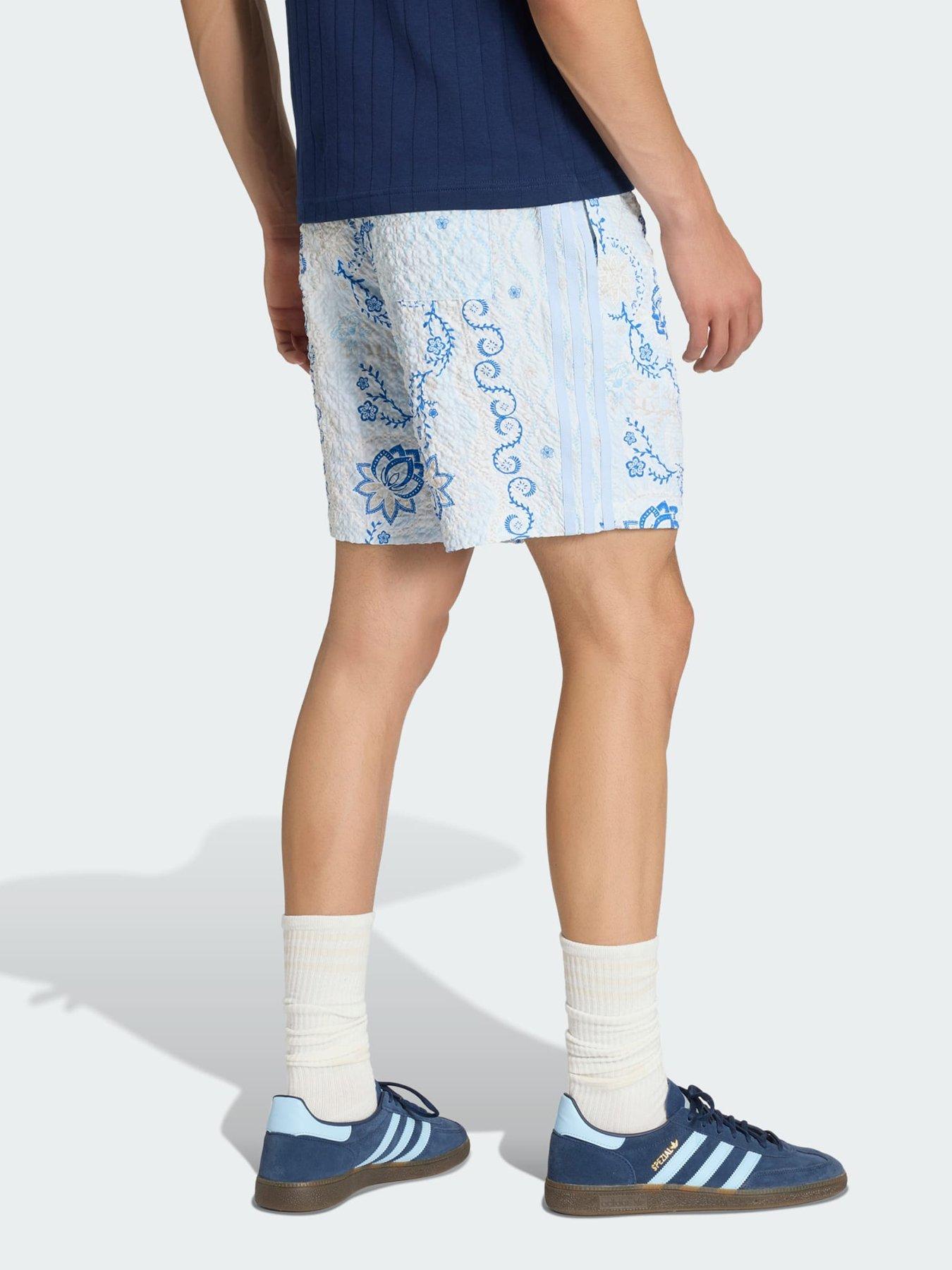 Image 2 of 5 of adidas Originals PRINTED SEERSUCKER SHORTS