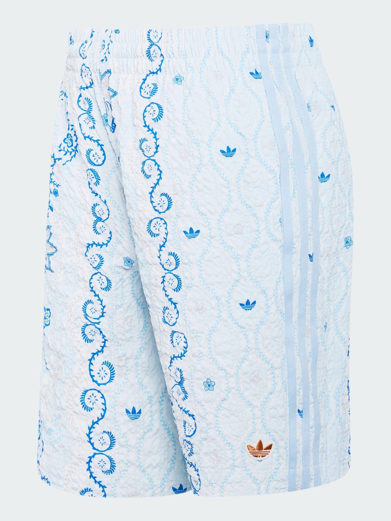 Image 5 of 5 of adidas Originals PRINTED SEERSUCKER SHORTS