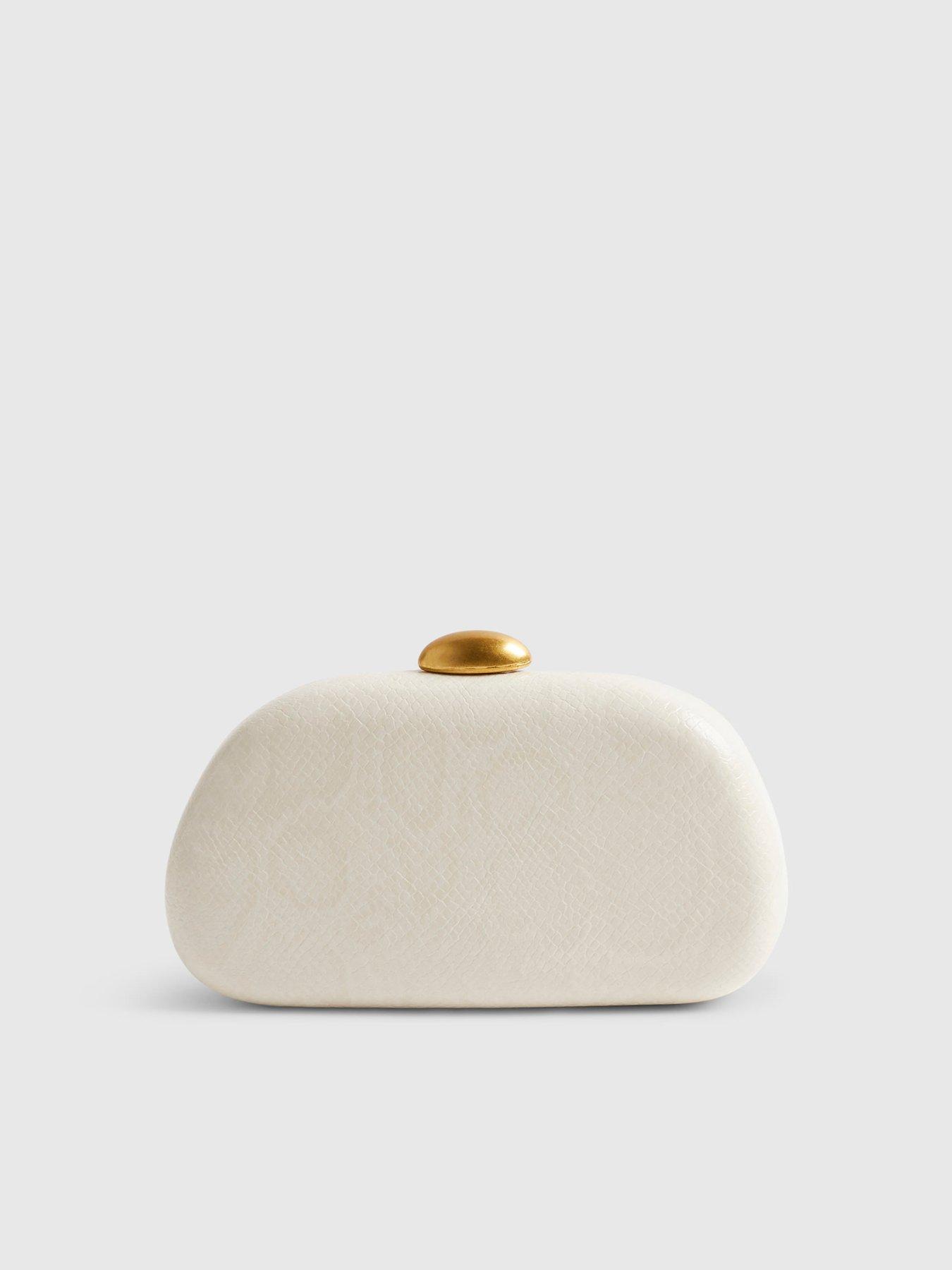  image of river-island-snake-clutch-bag