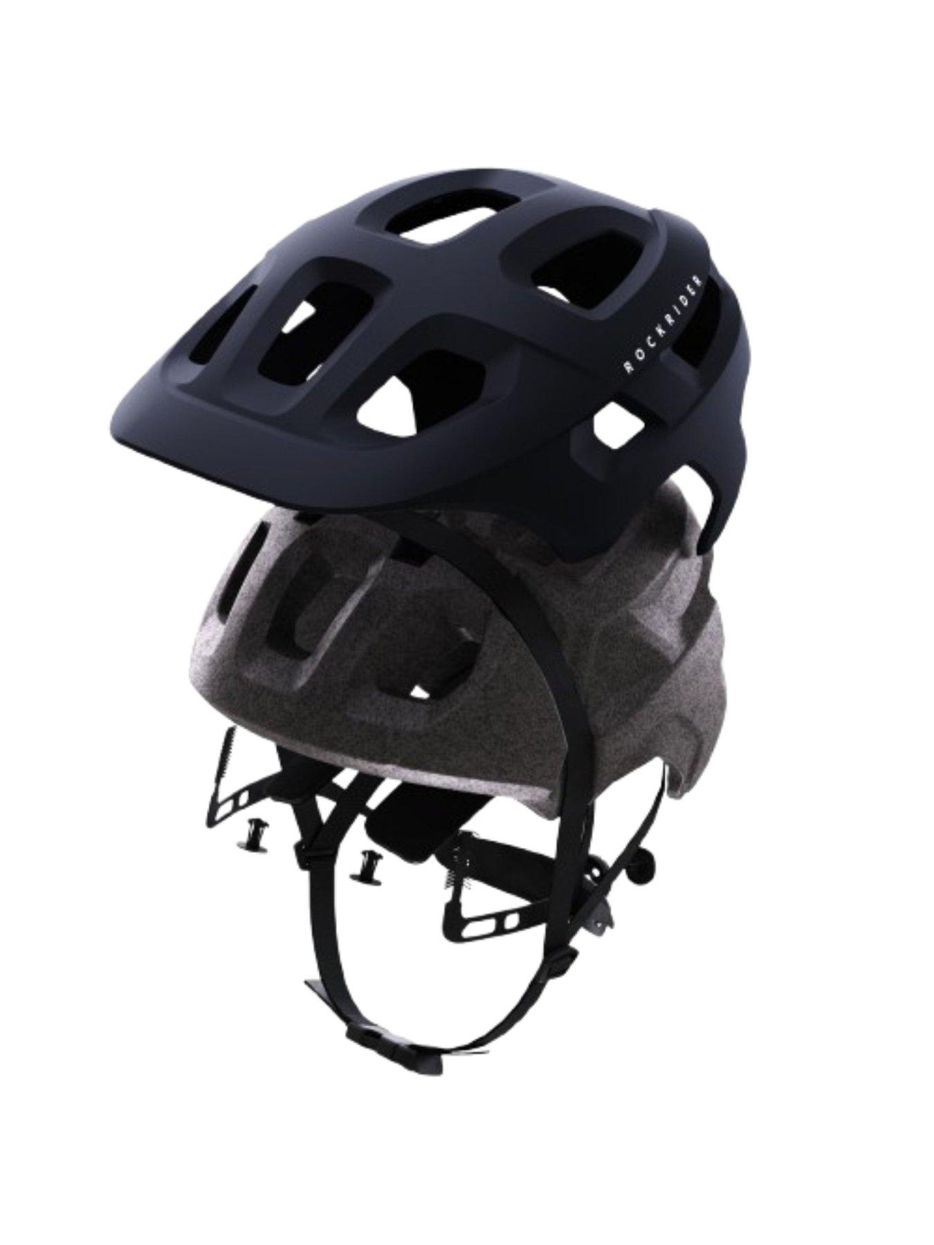 Image 2 of 6 of Decathlon Mountain Bike Helmet EXPL 100 - Blue